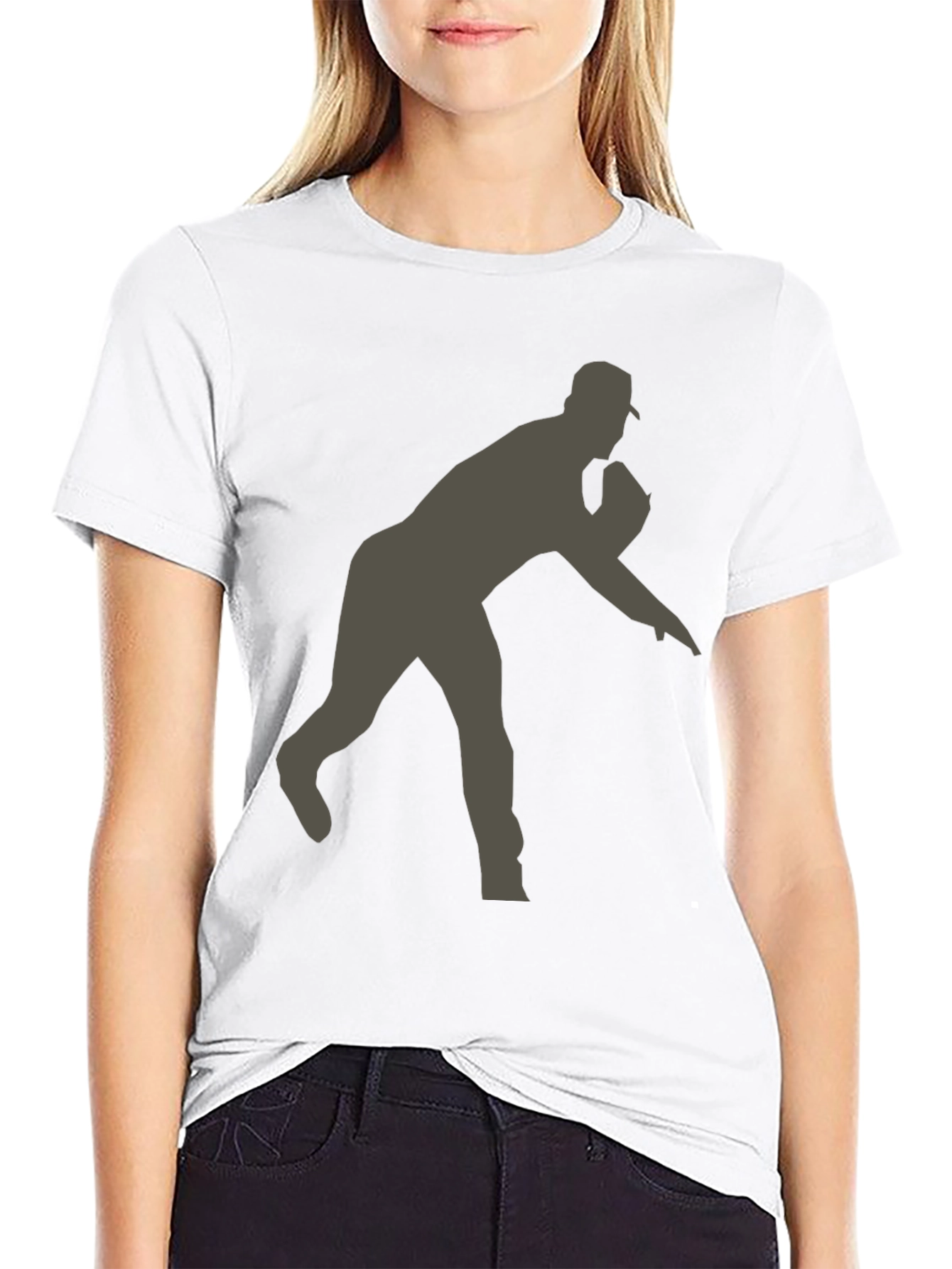 Baseball Pitcher Graphic Tee