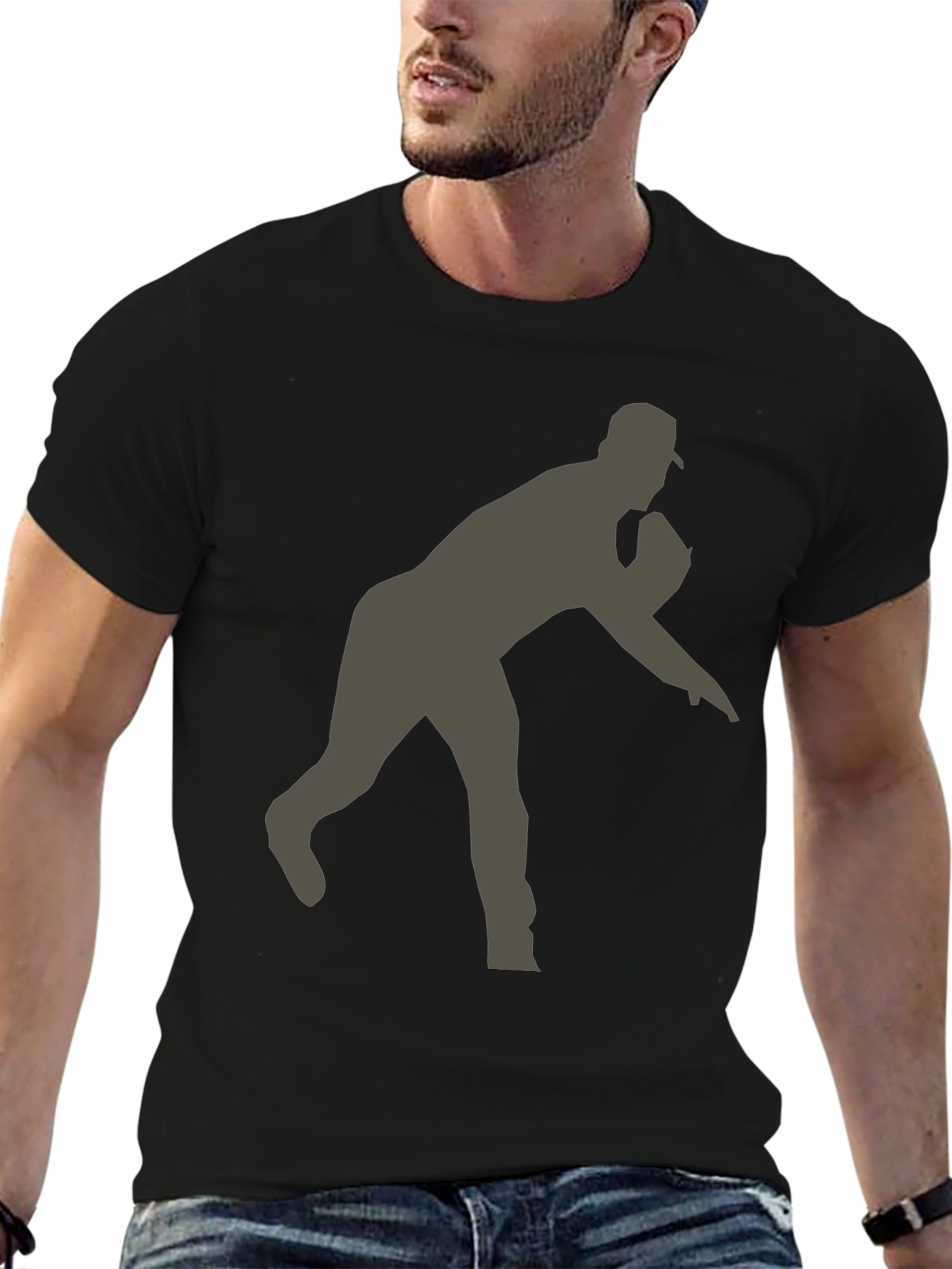 Baseball Pitcher Graphic Tee