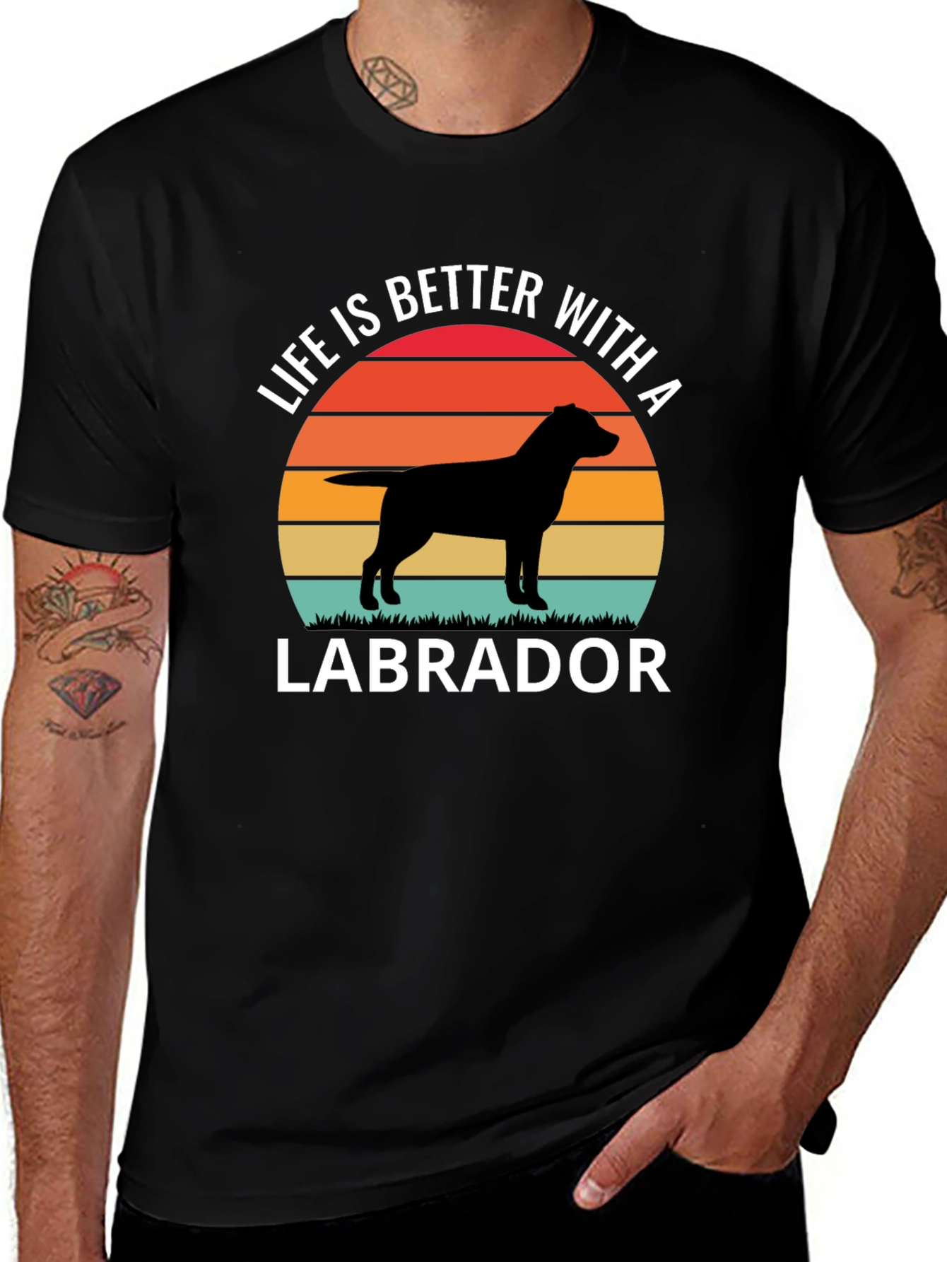 Life is Better with a Labrador T-Shirt