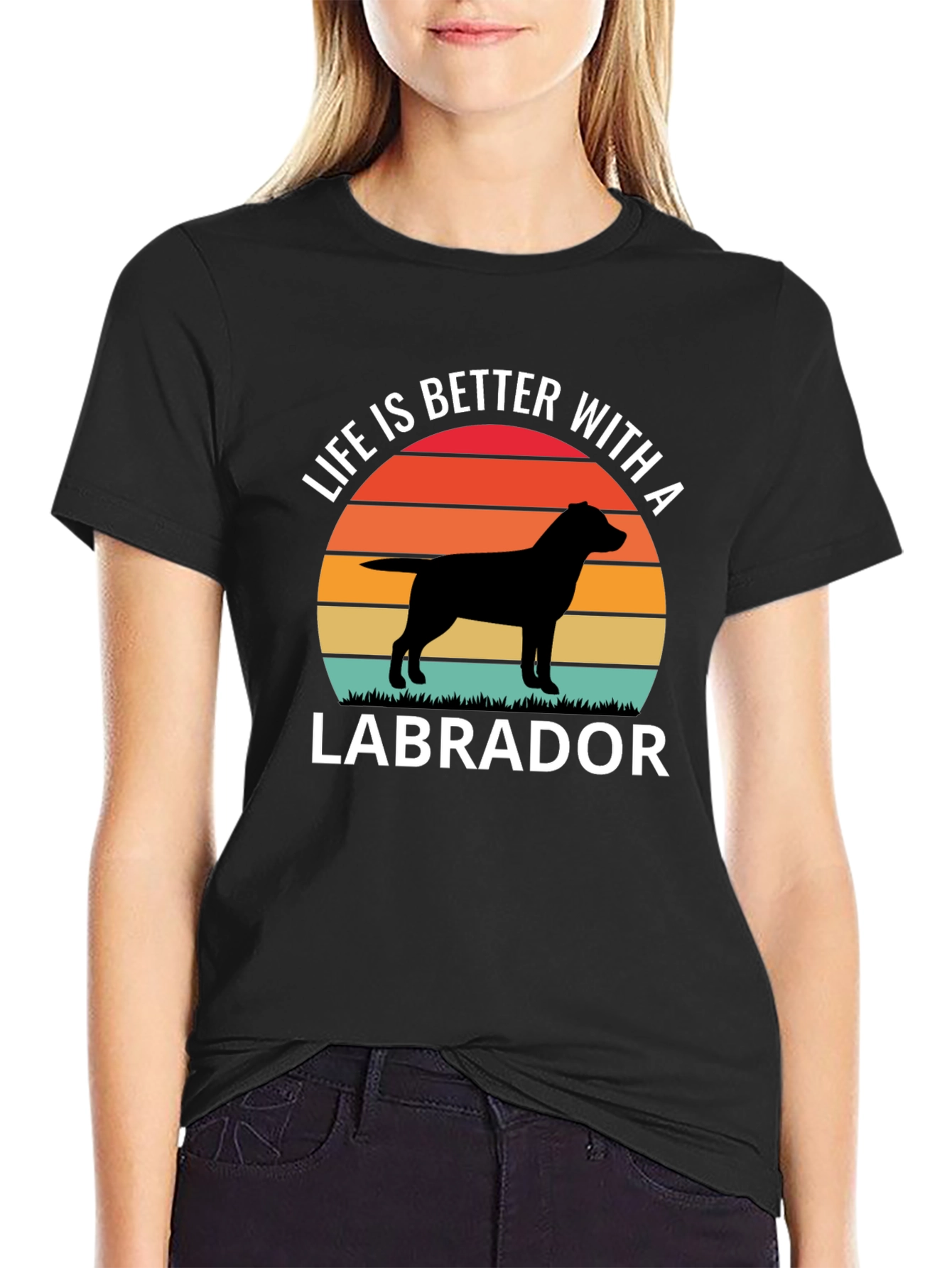 Life is Better with a Labrador T-Shirt