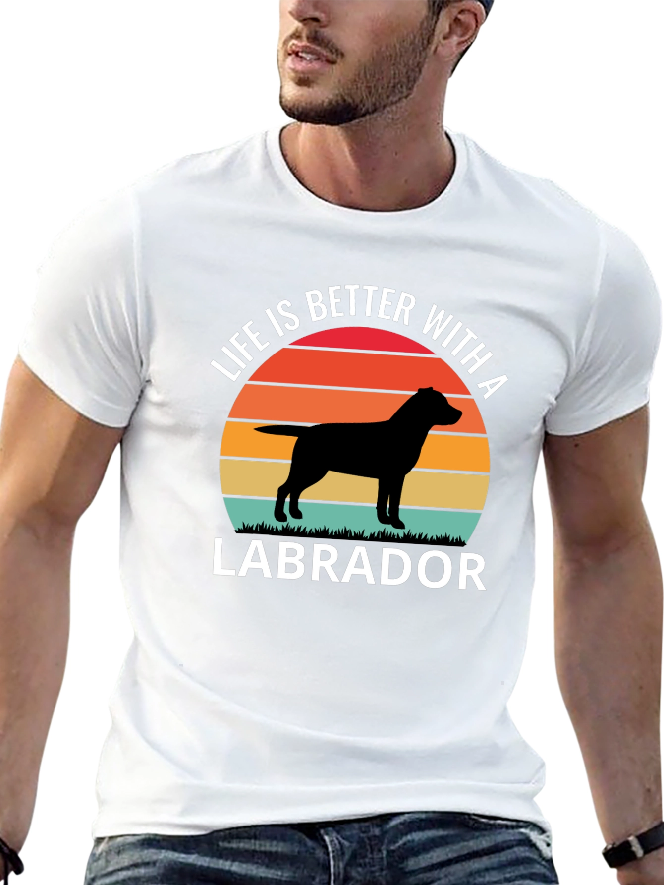 Life is Better with a Labrador T-Shirt