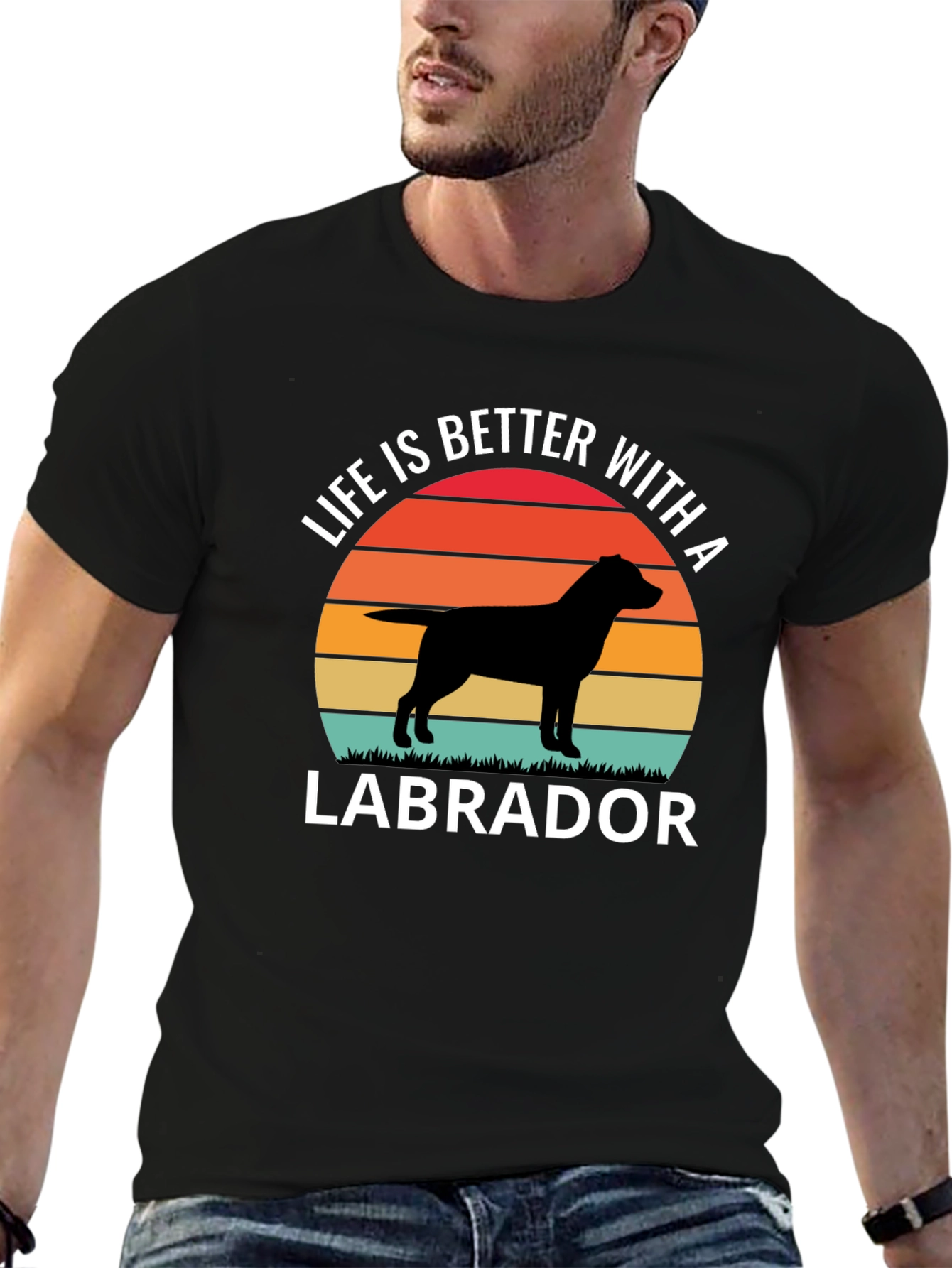 Life is Better with a Labrador T-Shirt