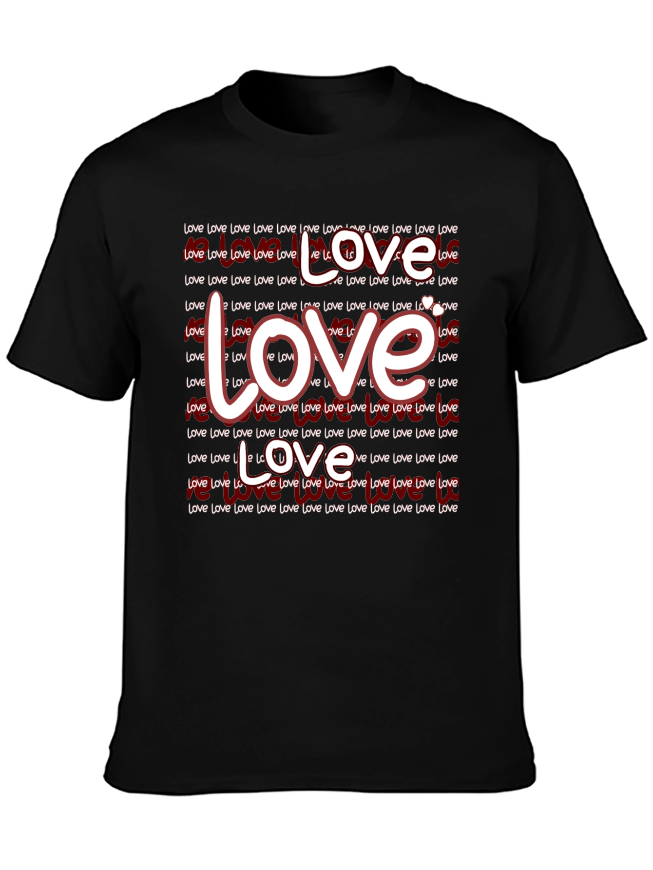 Love Graphic Print T-Shirt