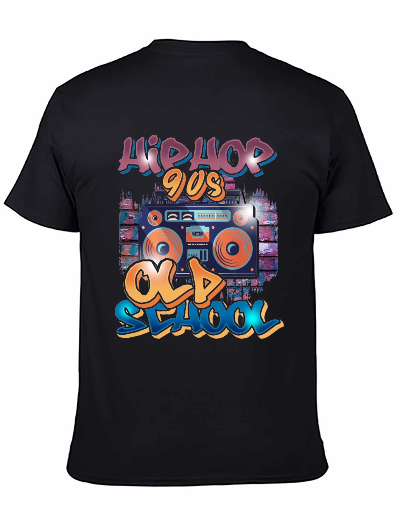Hip Hop 90s Old School Graphic T-Shirt