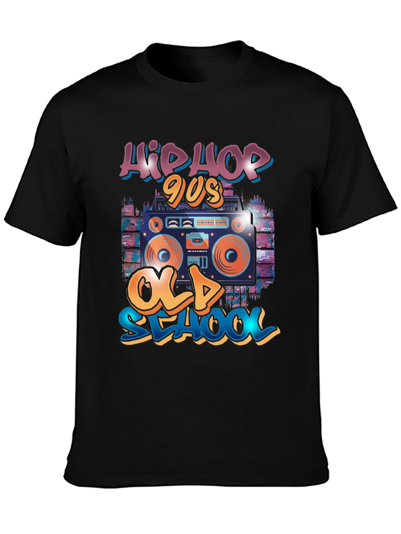 Hip Hop 90s Old School Graphic T-Shirt