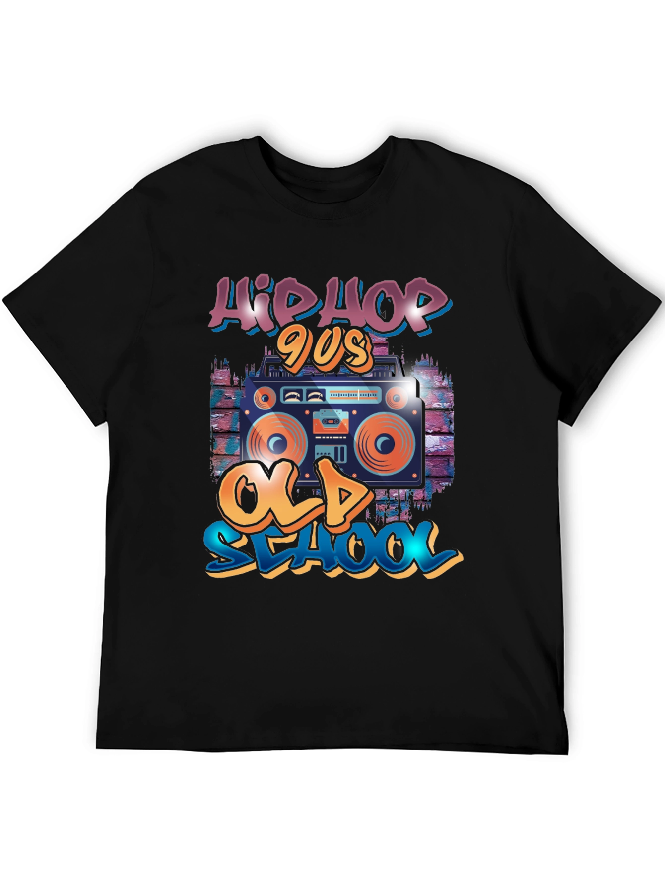 Hip Hop 90s Old School Graphic T-Shirt