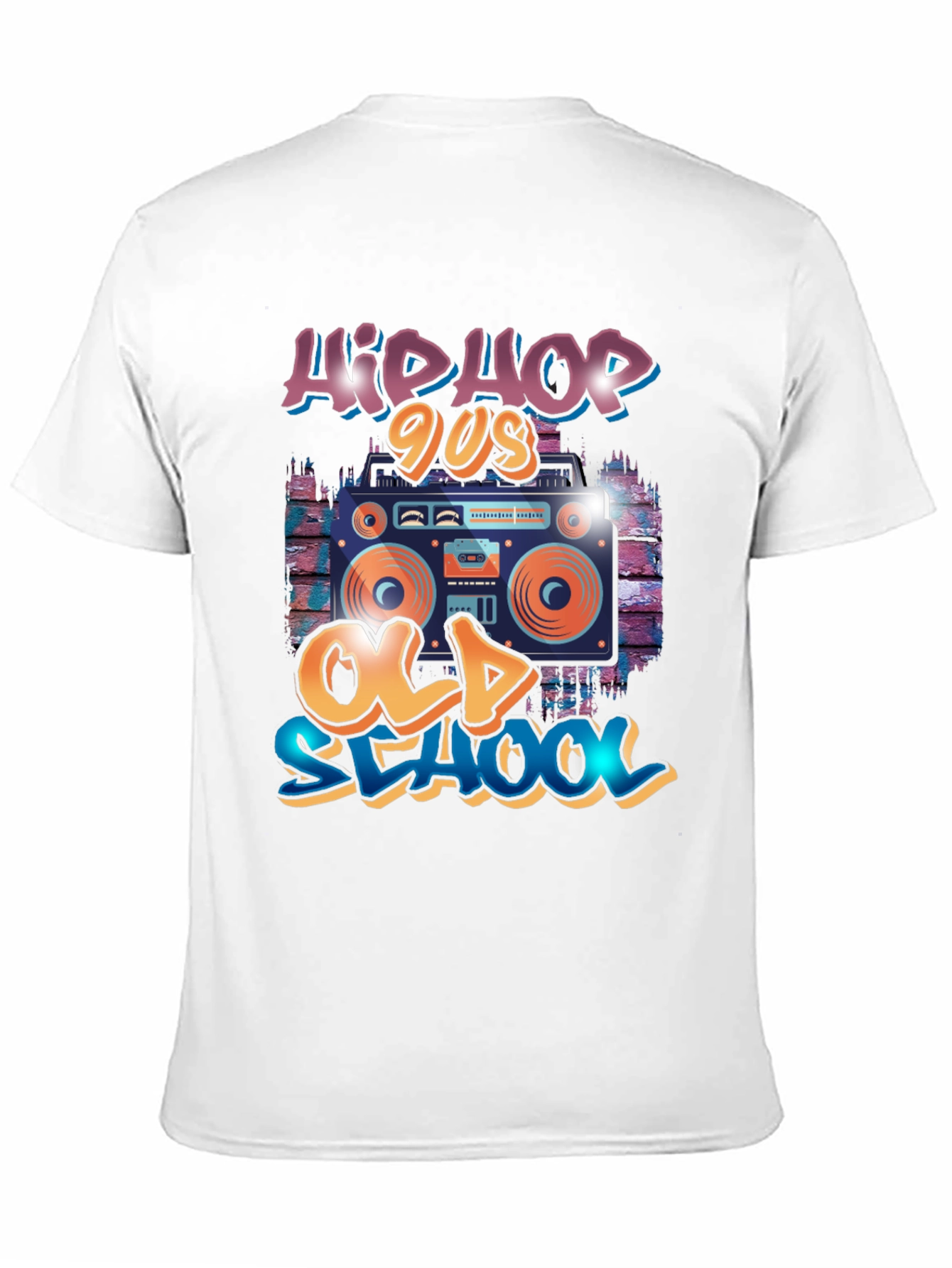 Hip Hop 90s Old School Graphic T-Shirt