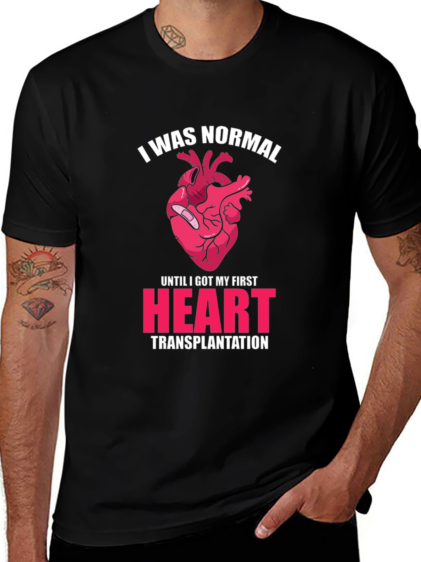 Heart Transplant T-Shirt - I Was Normal