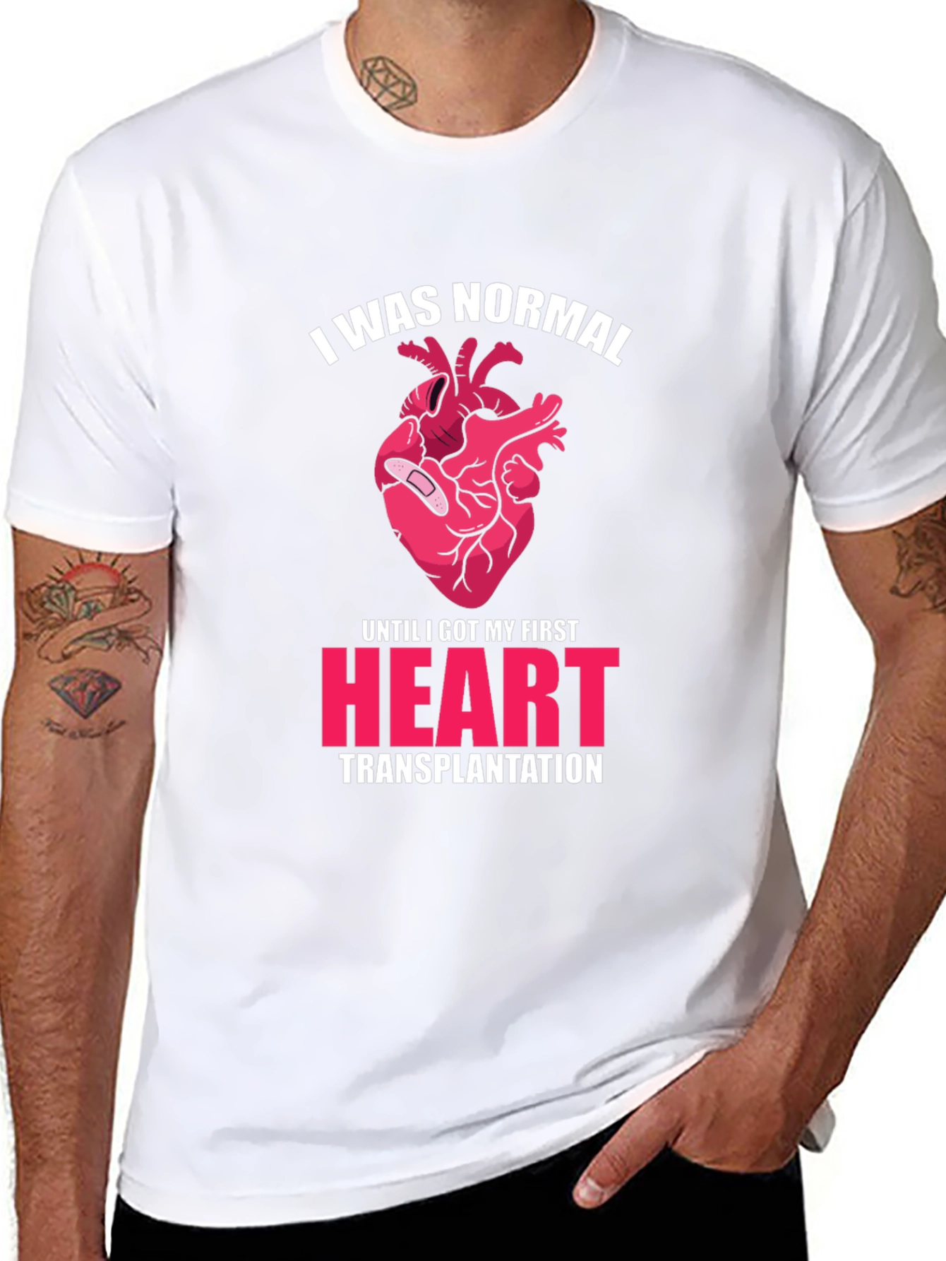 Heart Transplant T-Shirt - I Was Normal