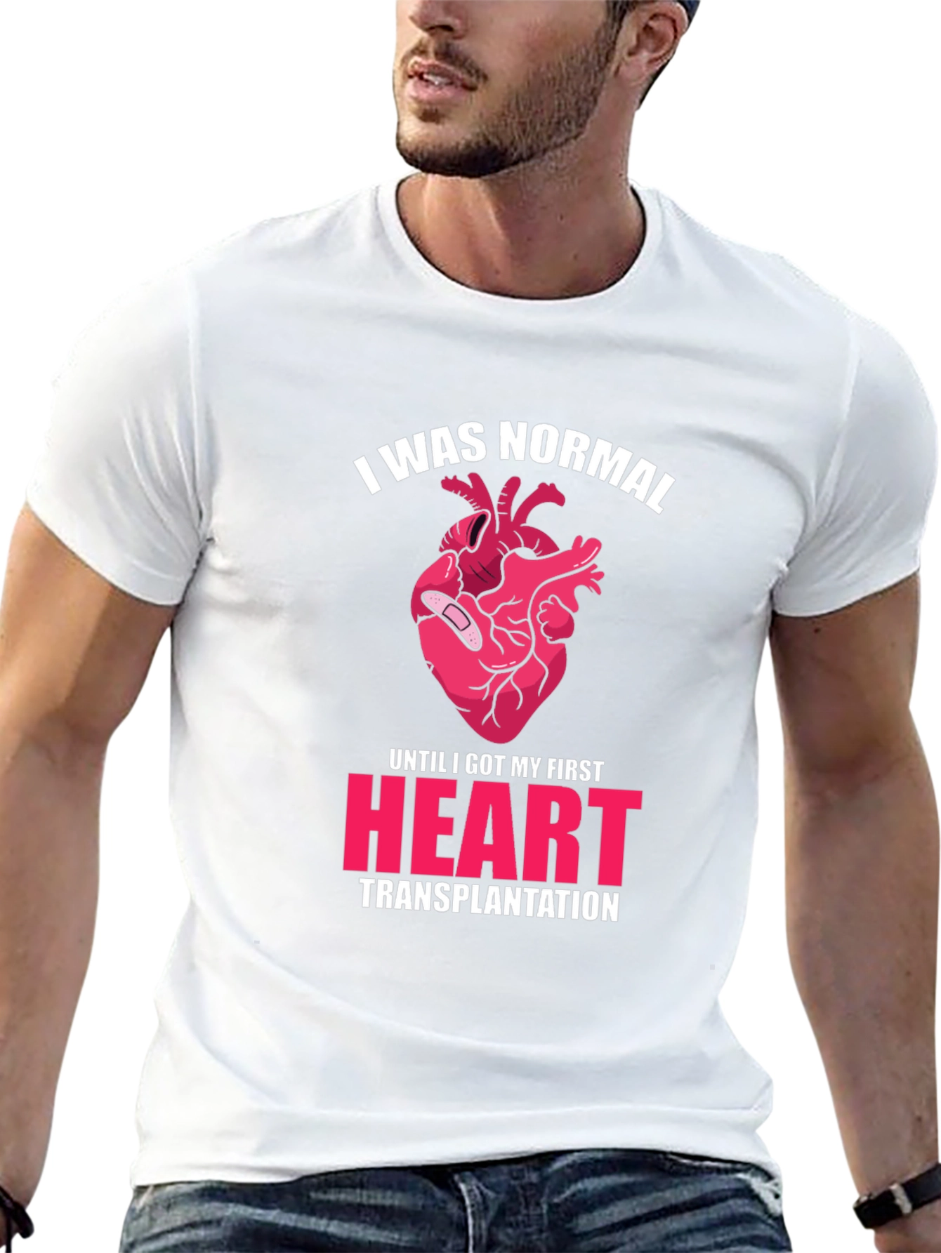 Heart Transplant T-Shirt - I Was Normal