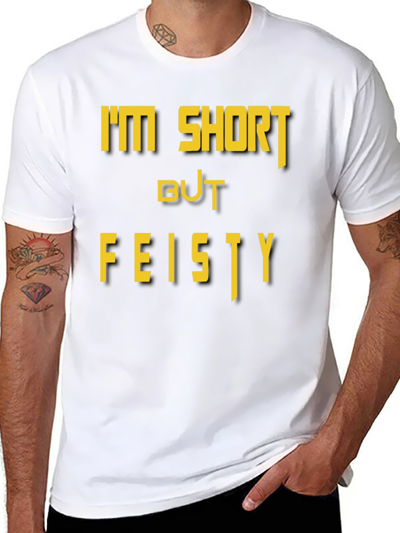 Im Short But Feisty Graphic Tee