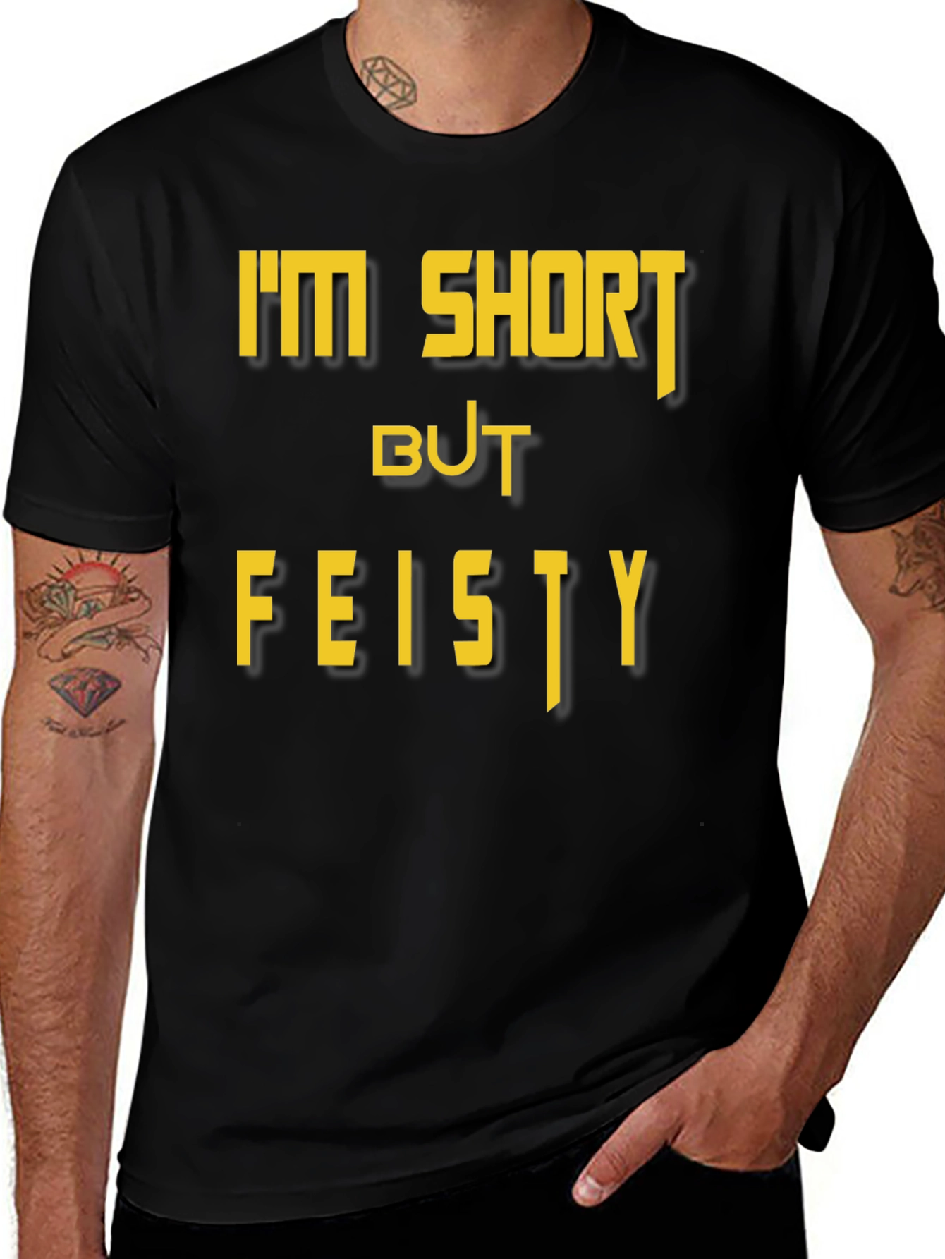 Im Short But Feisty Graphic Tee