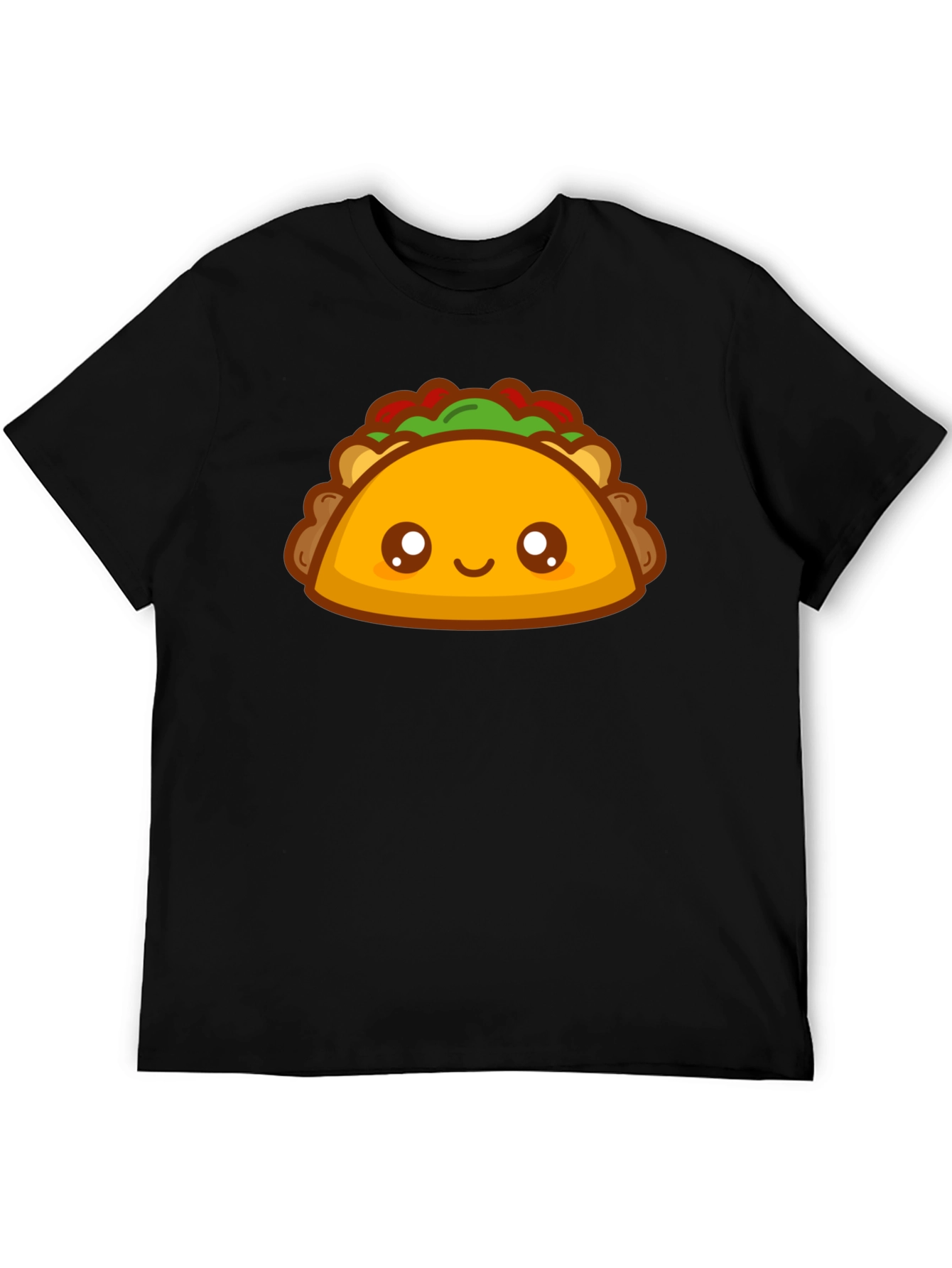Cute Taco Graphic Tee - Food Lovers T-Shirt