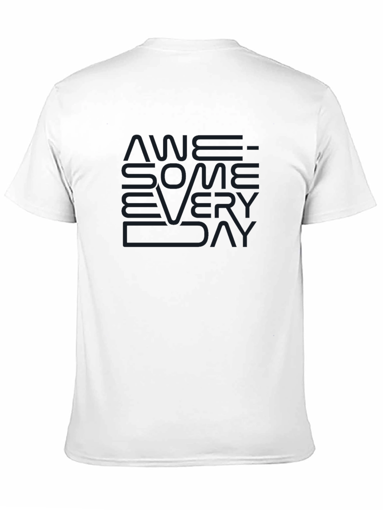 Awesome Everyday Black Graphic Tee