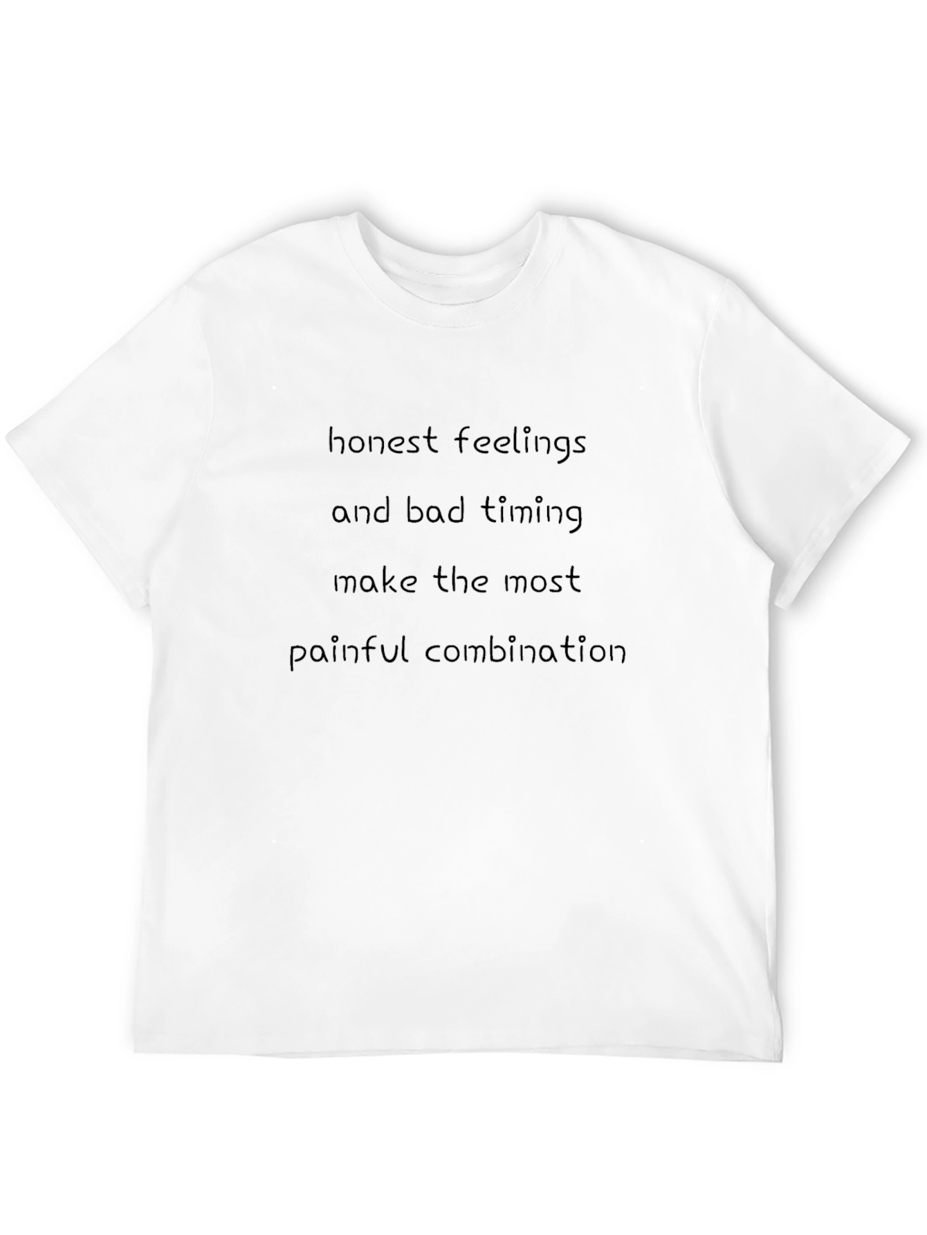Honest Feelings Graphic Tee - Black