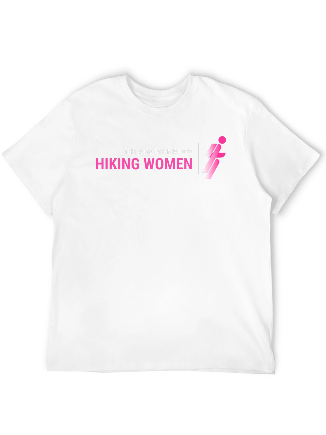Hiking Women Trail Mix Body Black T-Shirt