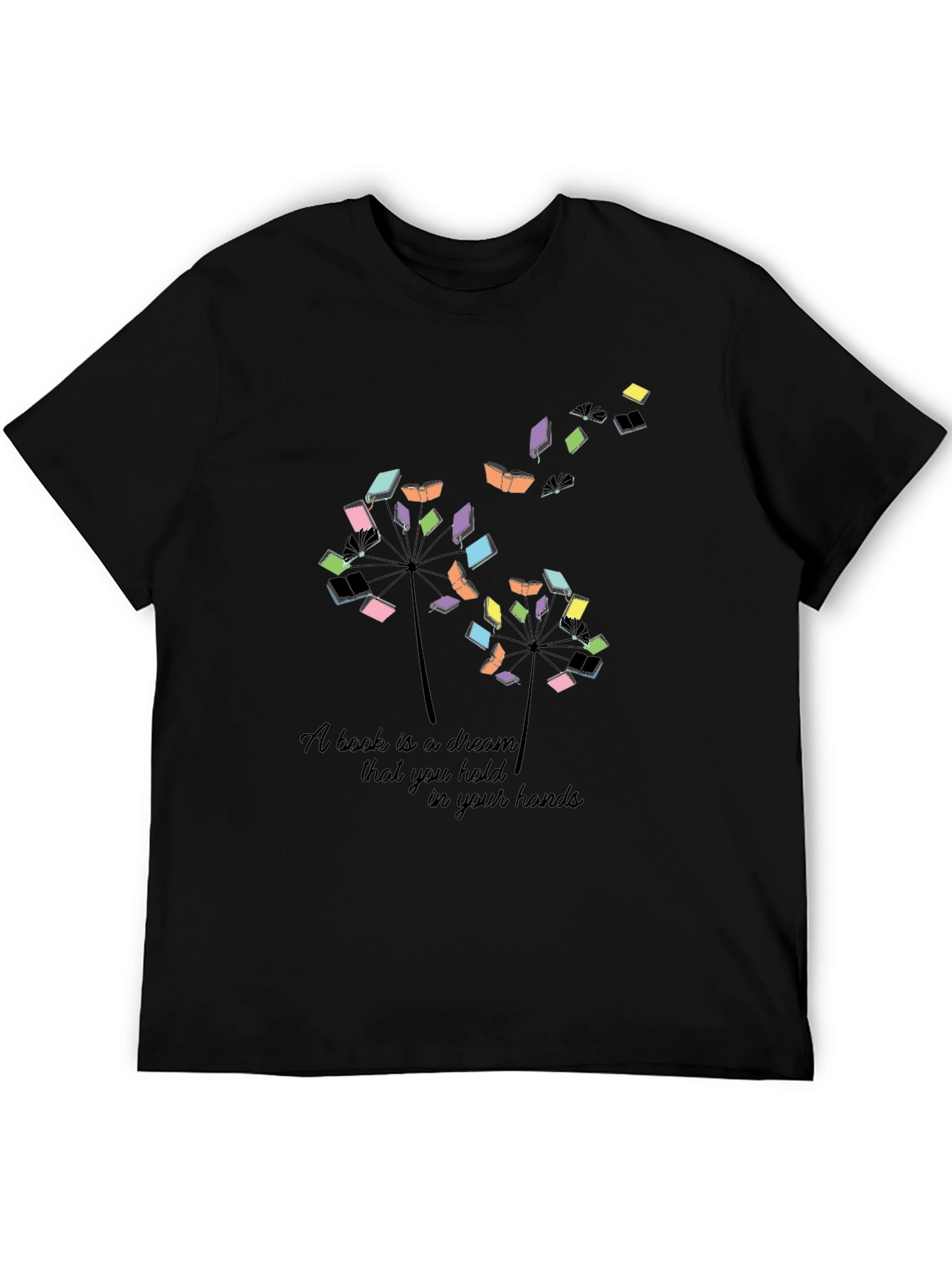Book Lover T-Shirt: A Book is a Dream Design