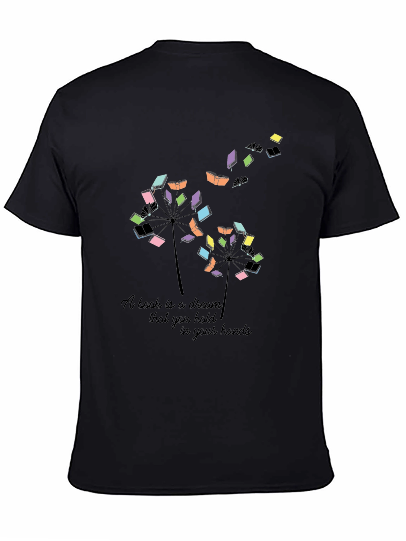 Book Lover T-Shirt: A Book is a Dream Design
