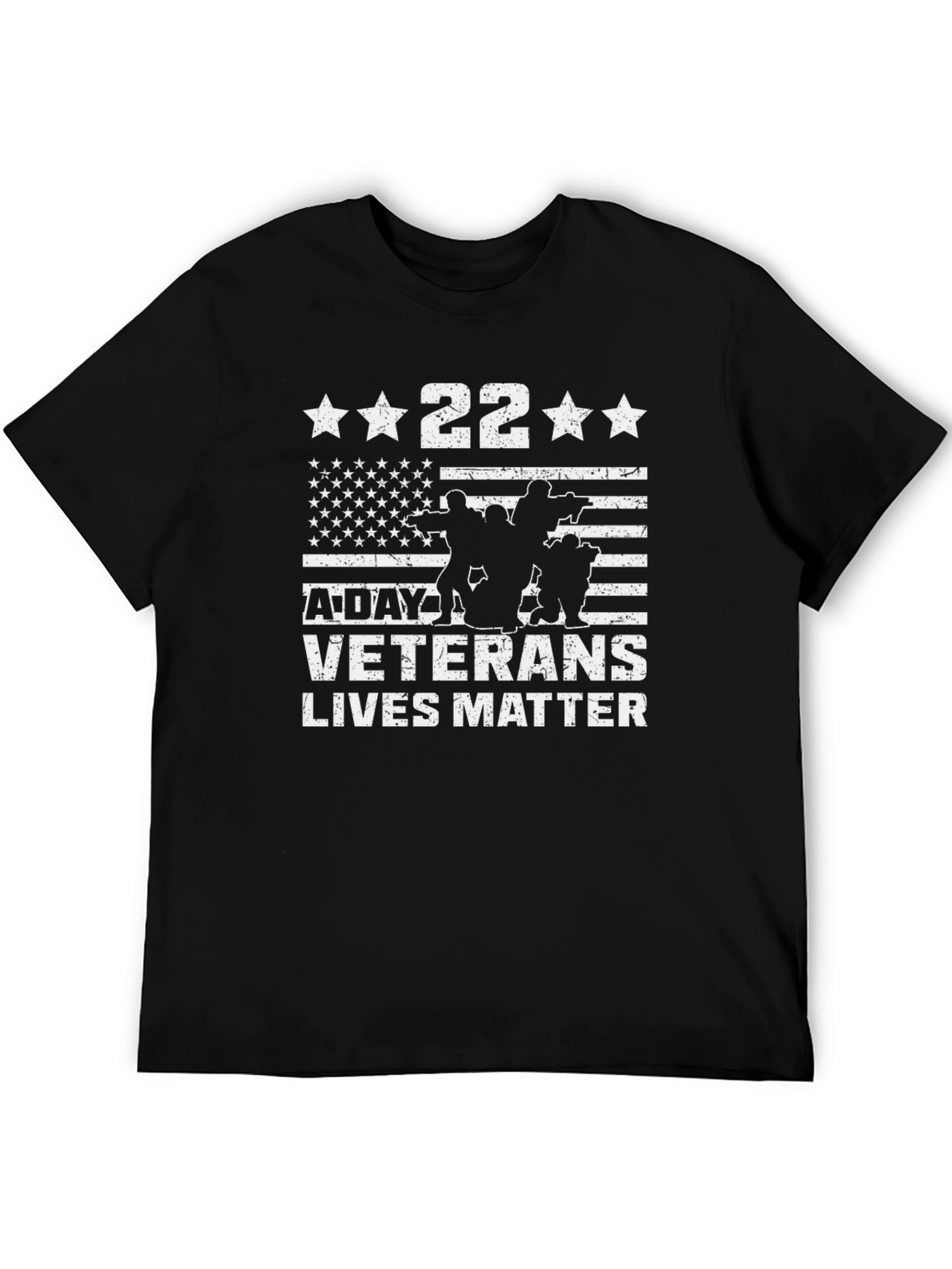 Veterans Lives Matter Graphic T-Shirt