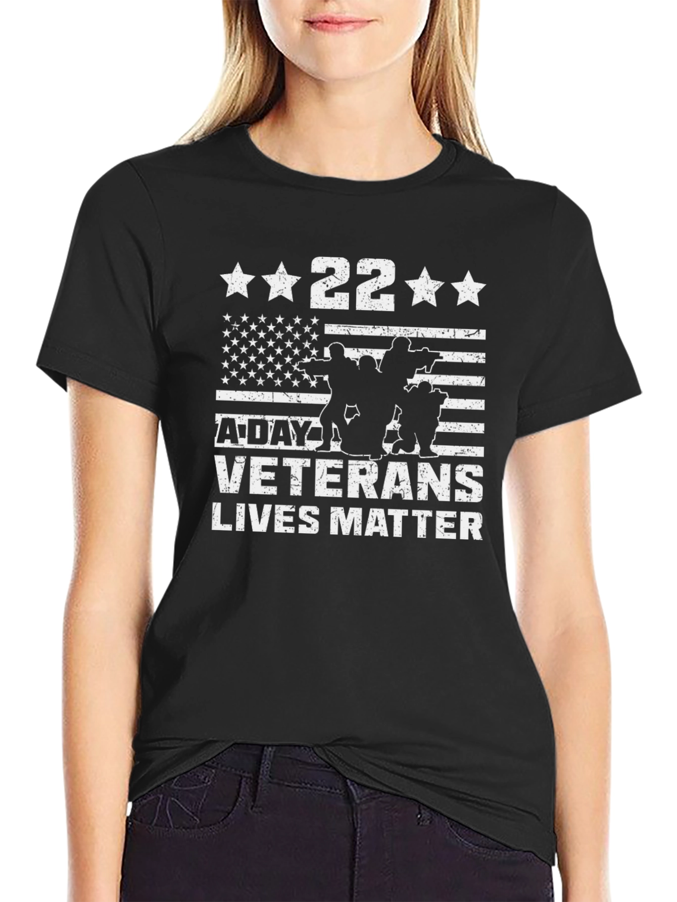 Veterans Lives Matter Graphic T-Shirt