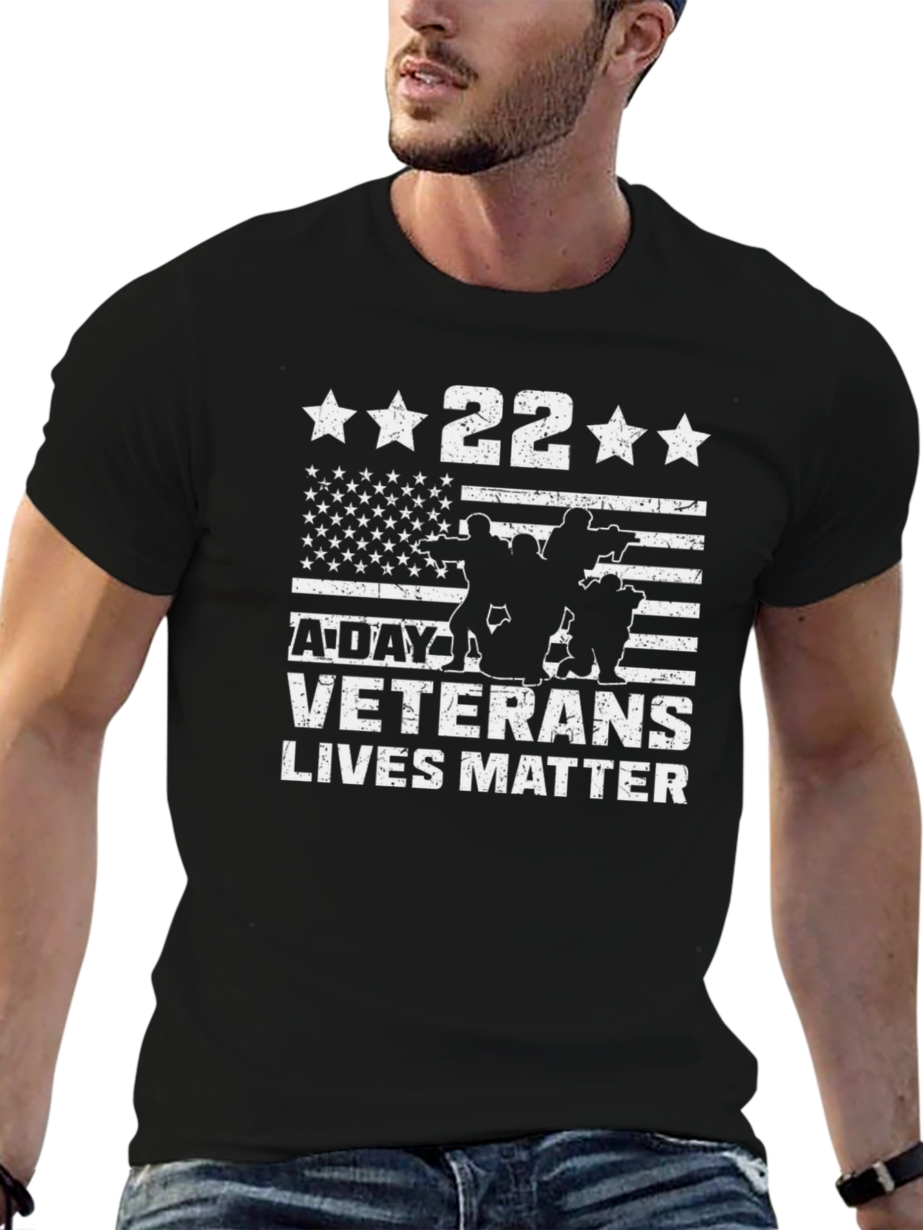 Veterans Lives Matter Graphic T-Shirt
