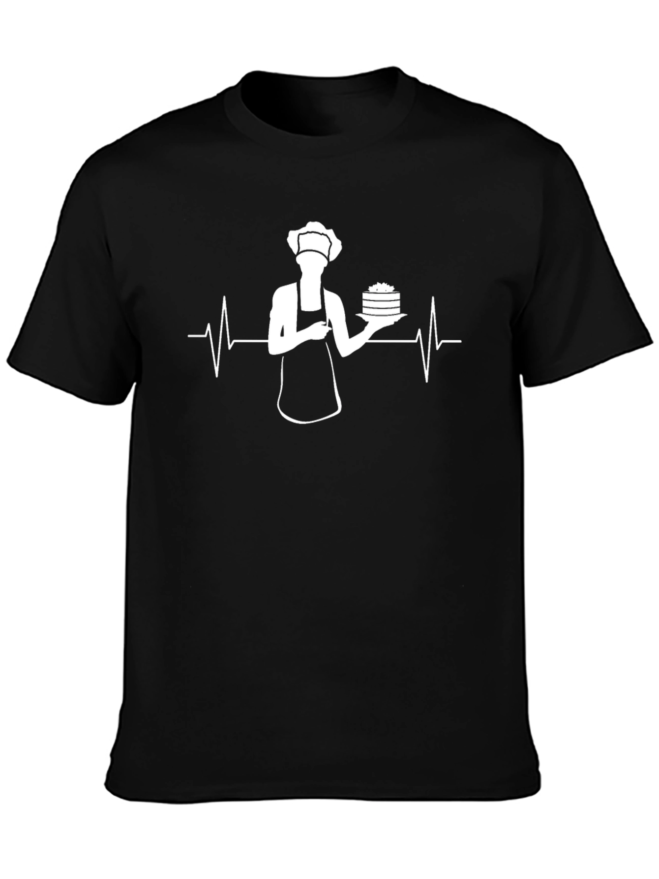Chef Heartbeat T-Shirt - Culinary Passion