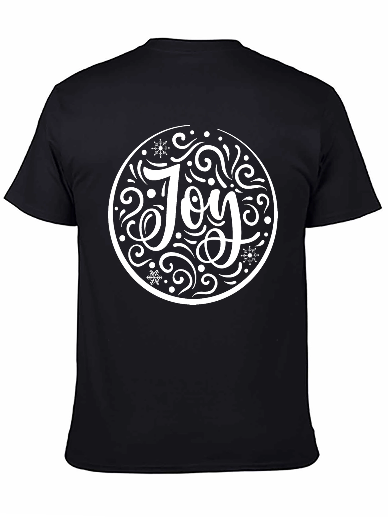 Joy Graphic Black T-Shirt