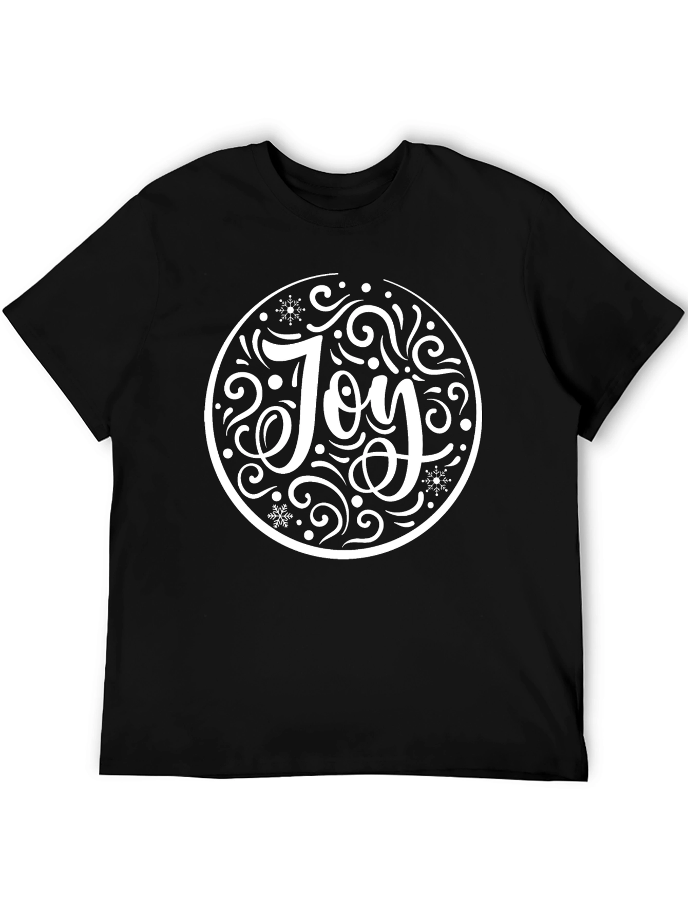 Joy Graphic Black T-Shirt