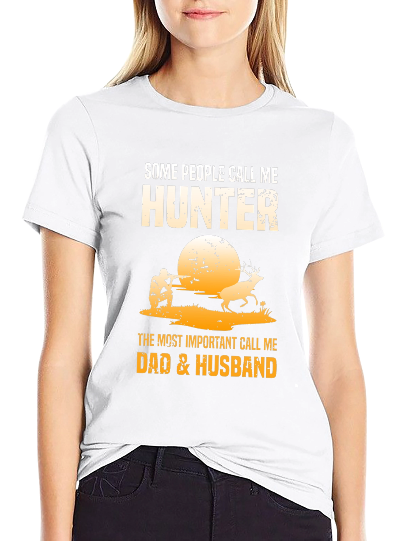 Hunter Dad & Husband Graphic T-Shirt