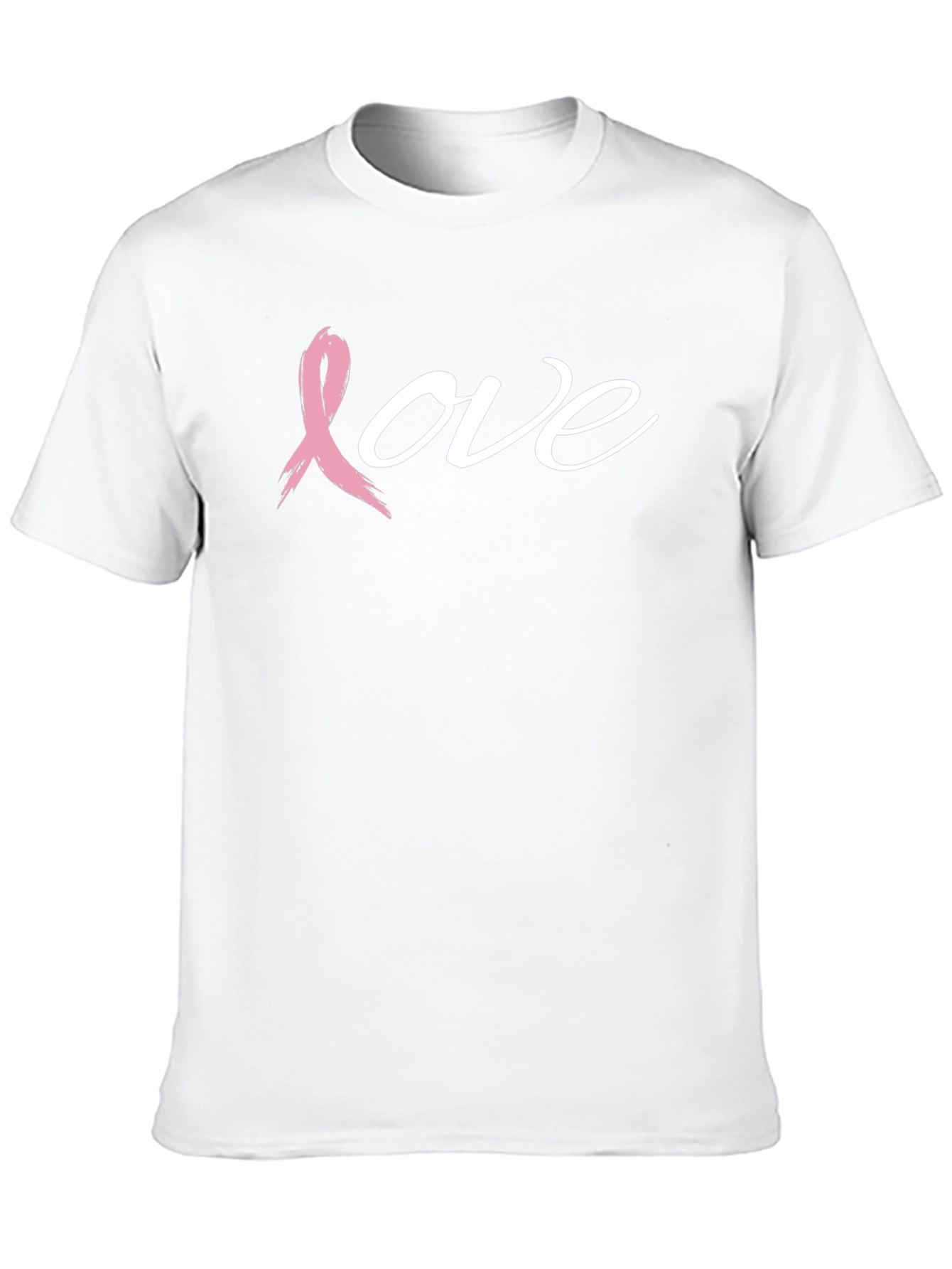 Love Breast Cancer Awareness Ribbon T-Shirt