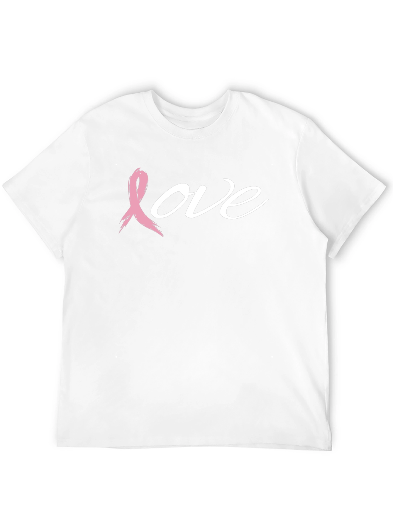 Love Breast Cancer Awareness Ribbon T-Shirt