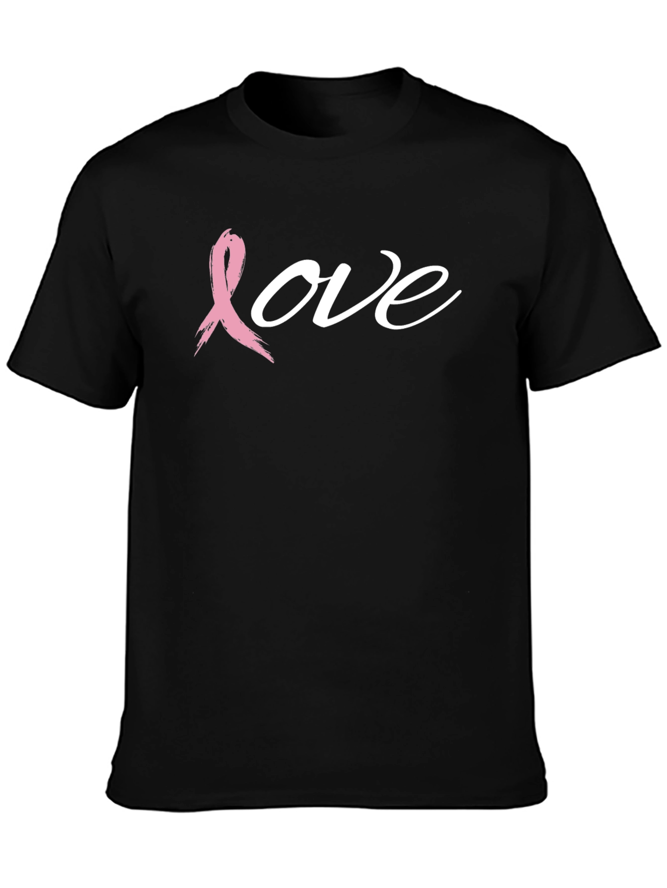Love Breast Cancer Awareness Ribbon T-Shirt