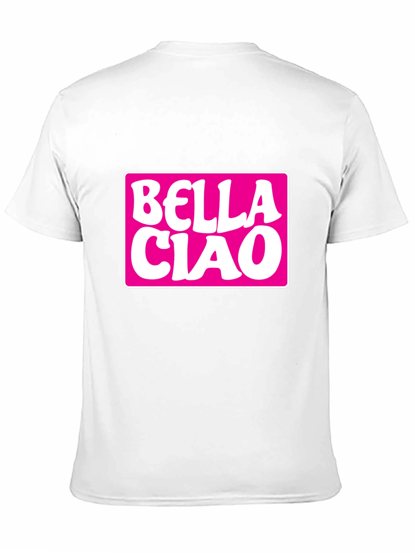 Bella Ciao Graphic Tee - Black Cotton T-Shirt