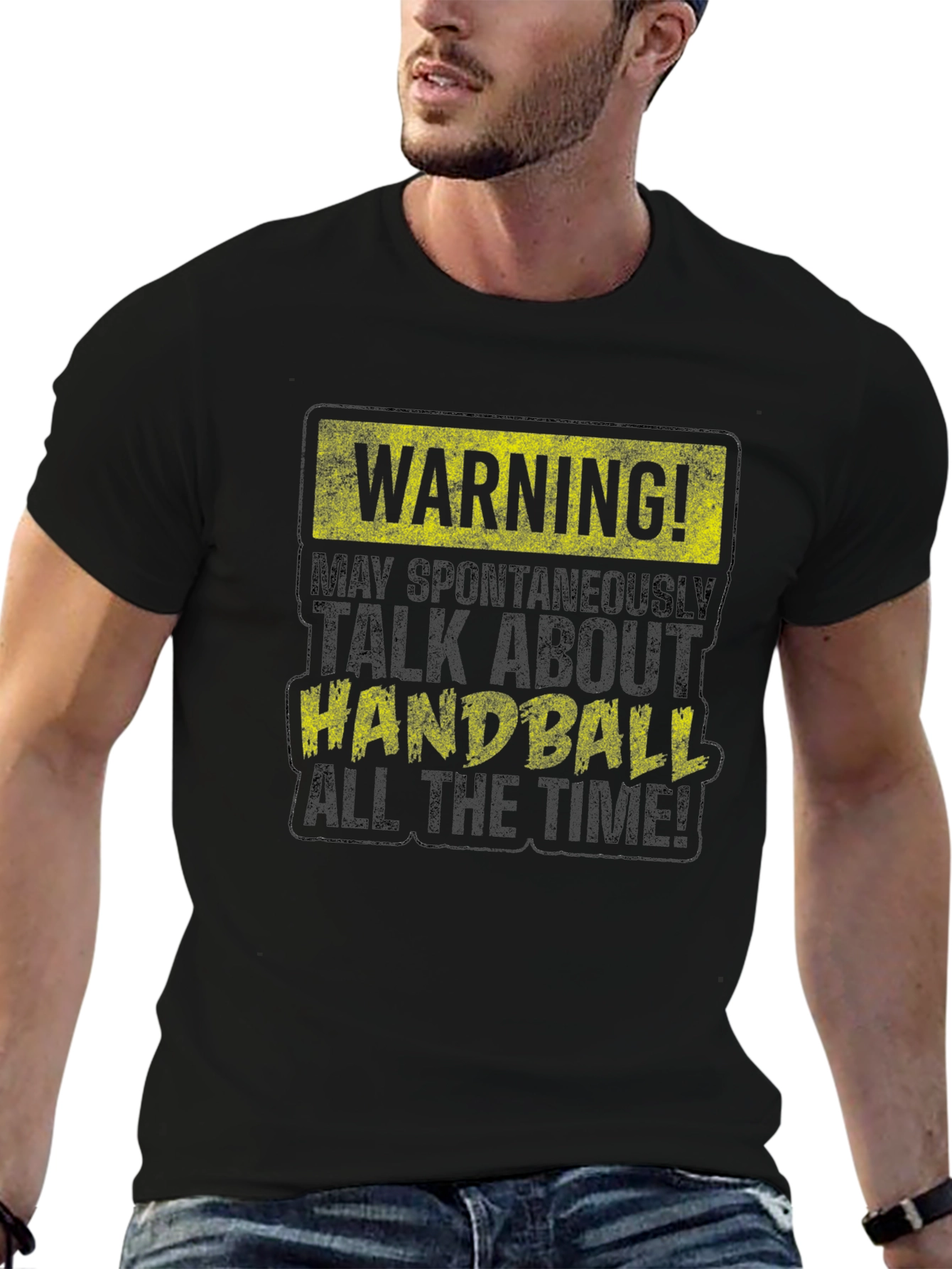 Warning Handball T-Shirt