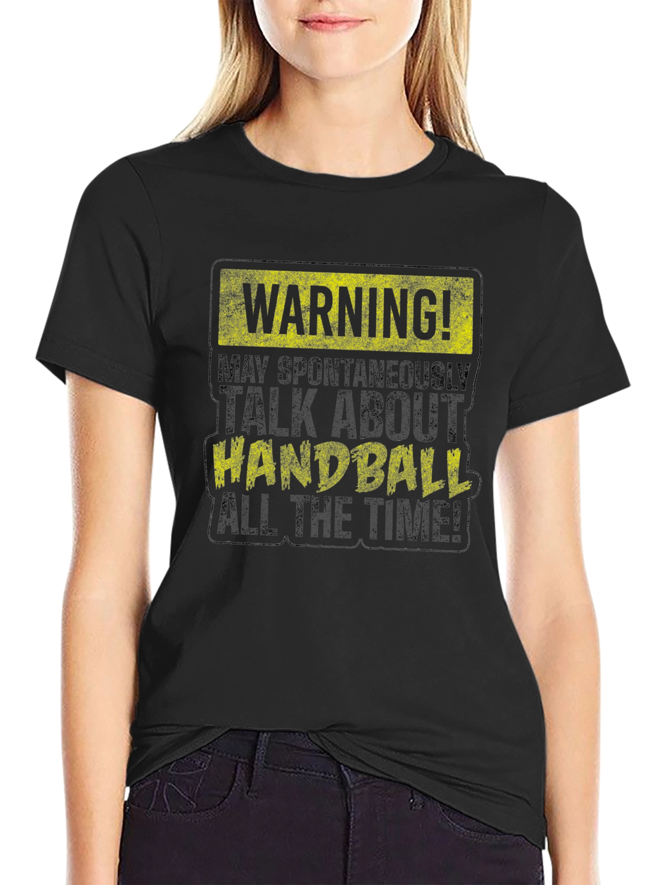 Warning Handball T-Shirt