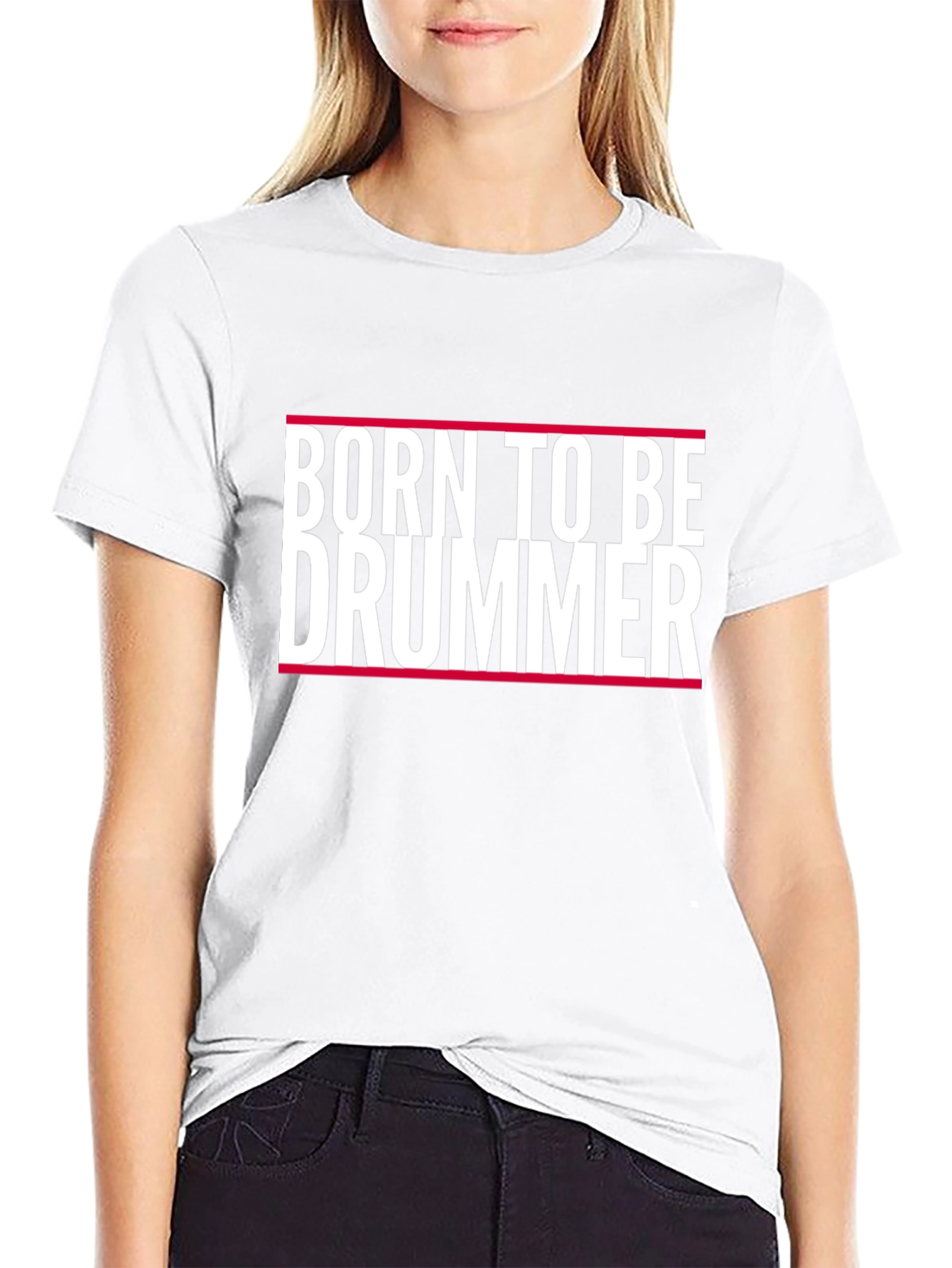 Born to Be Drummer Graphic Tee