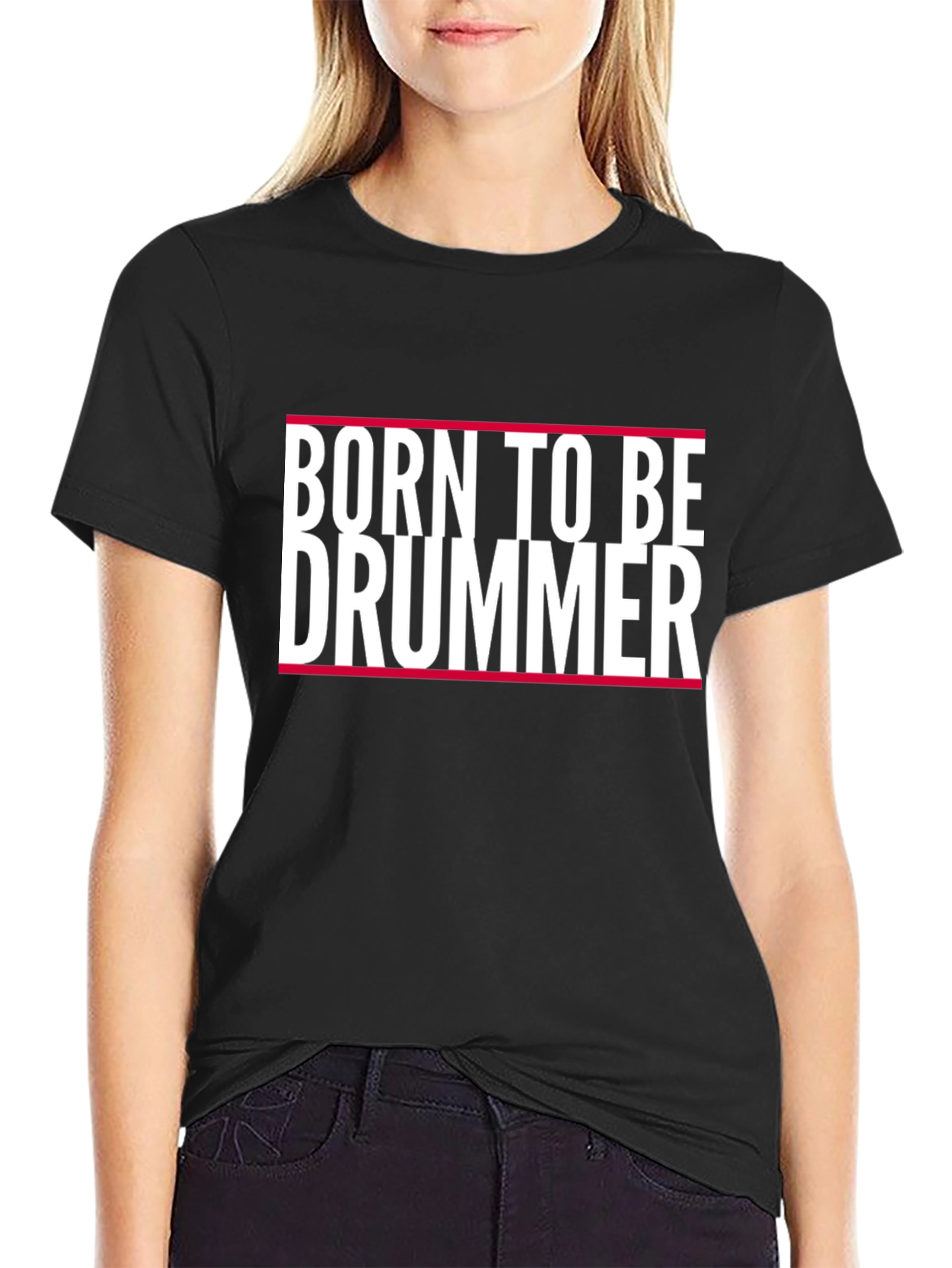 Born to Be Drummer Graphic Tee