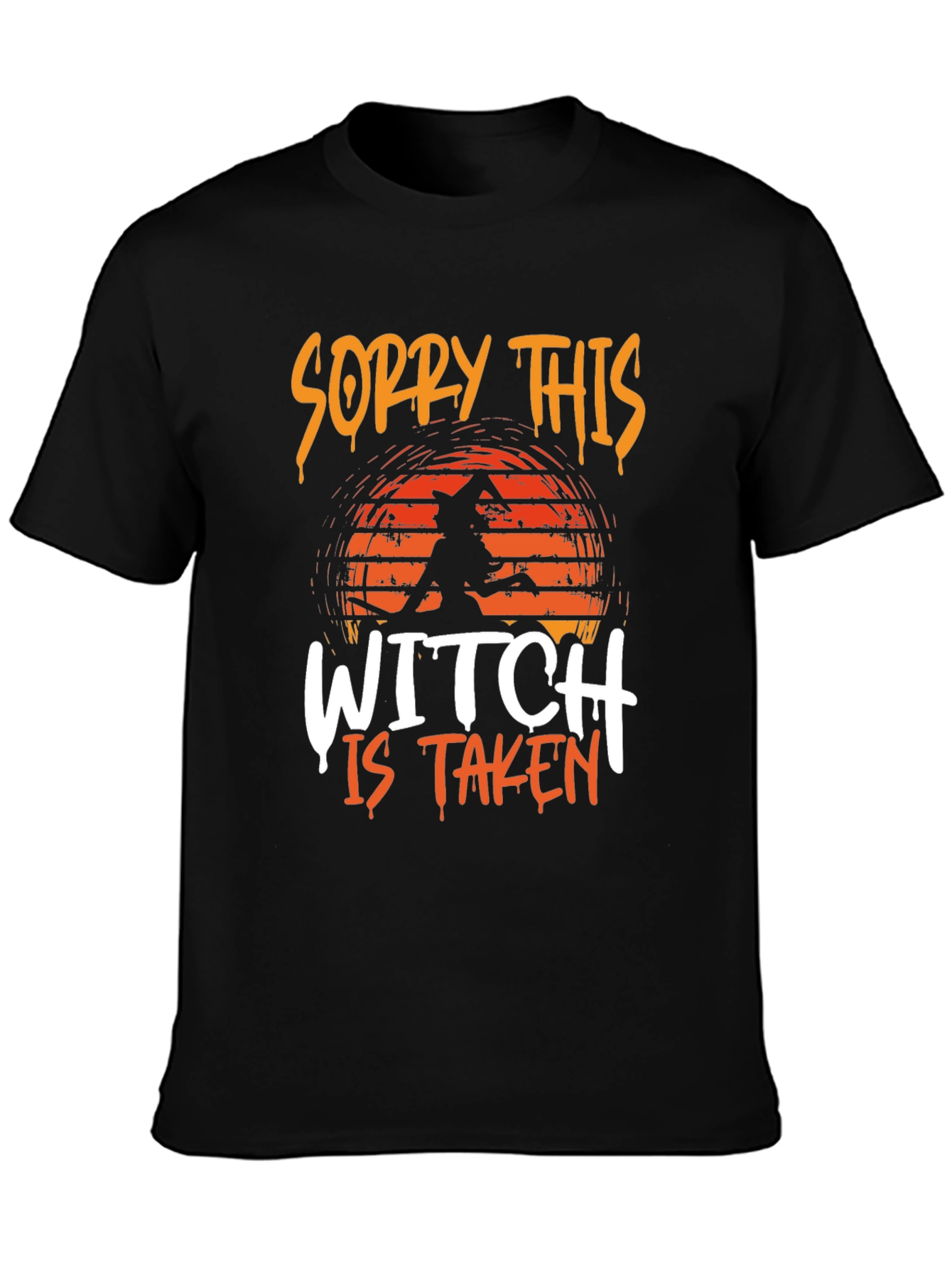 Sorry This Witch is Taken Halloween T-Shirt