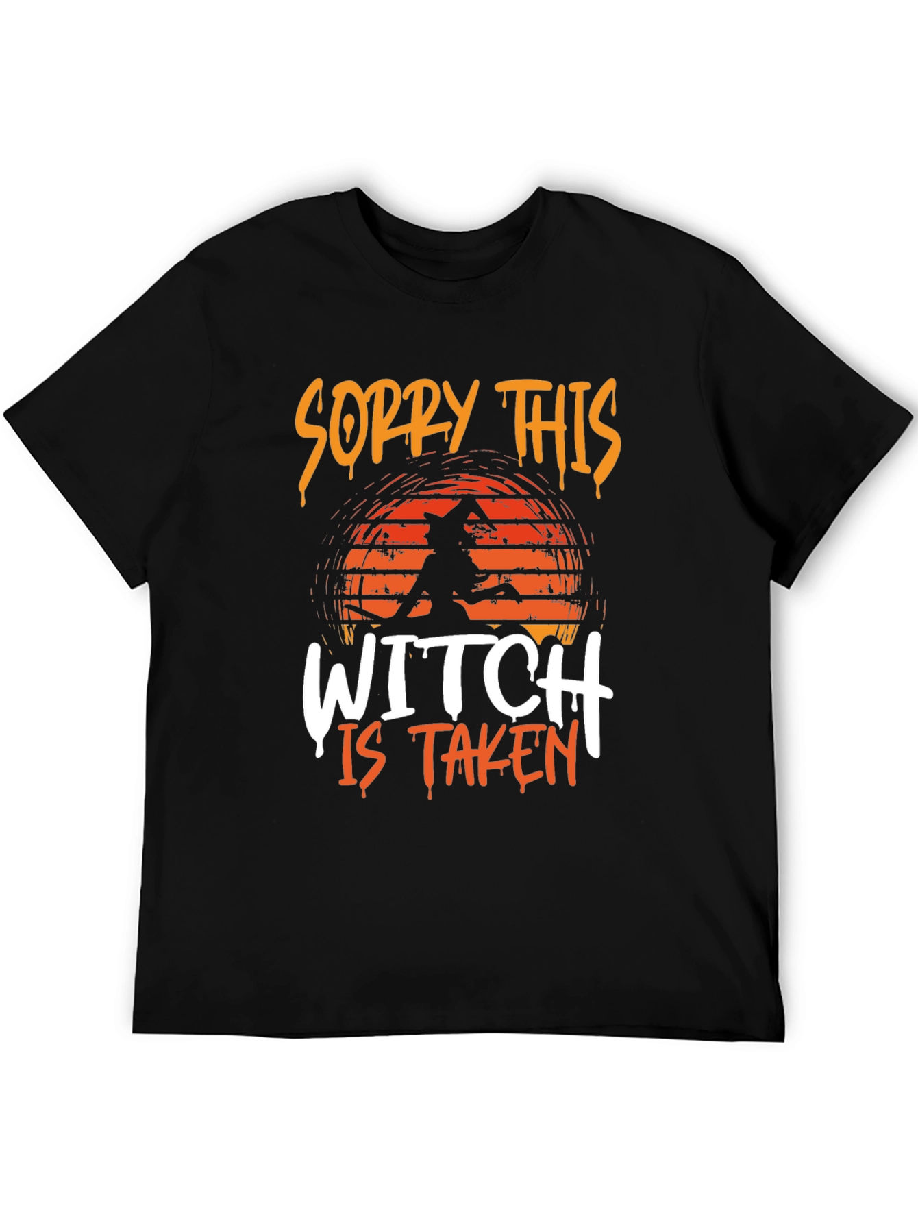 Sorry This Witch is Taken Halloween T-Shirt