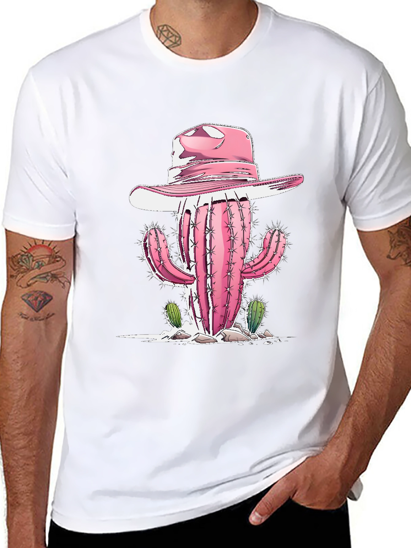 Cactus Cowboy T-Shirt - Desert Style