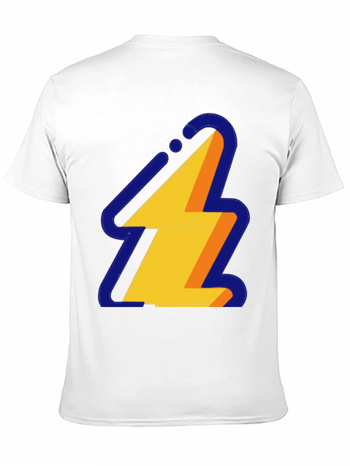 Lightning Bolt Graphic Tee - Modern Style