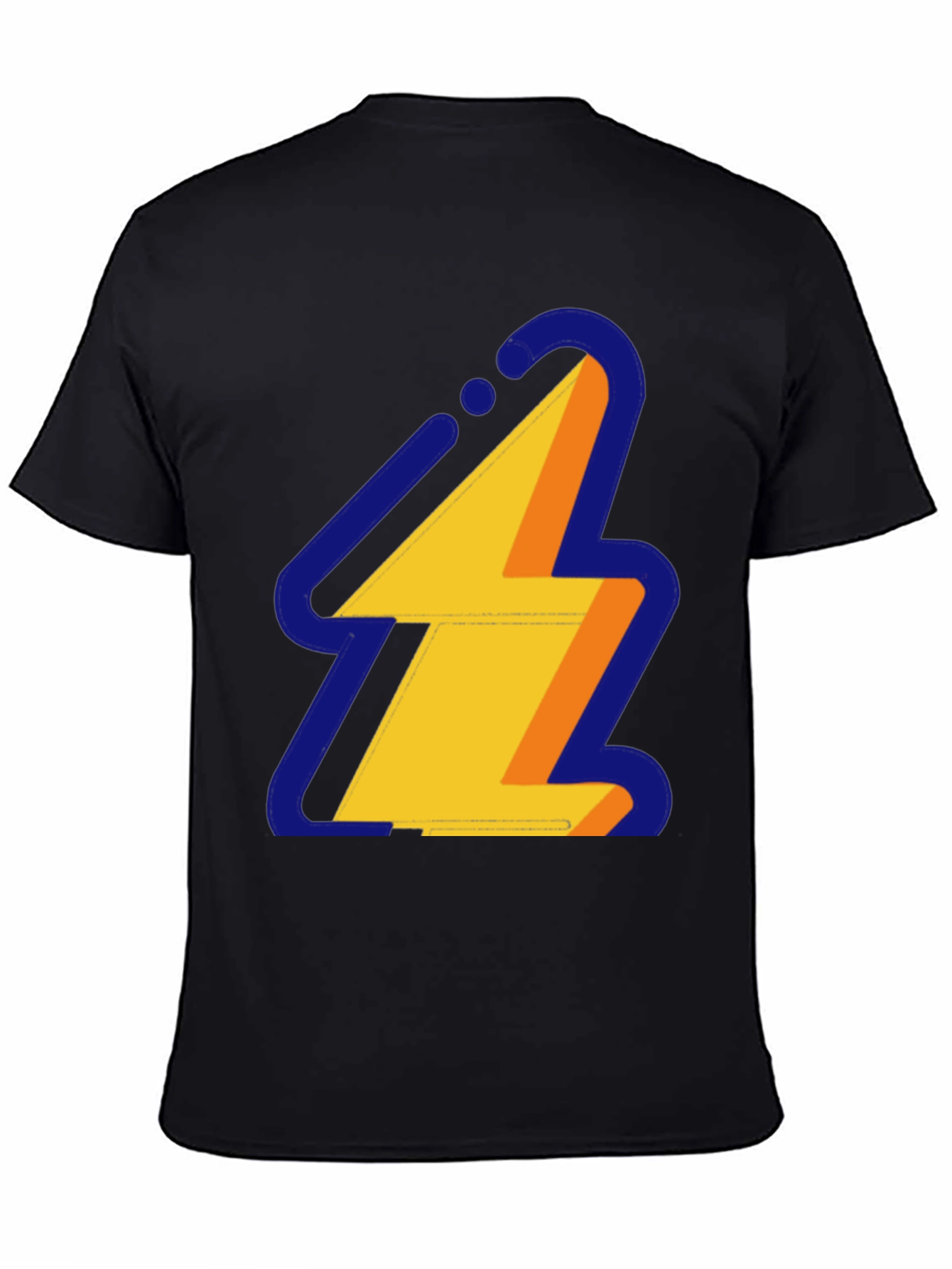 Lightning Bolt Graphic Tee - Modern Style