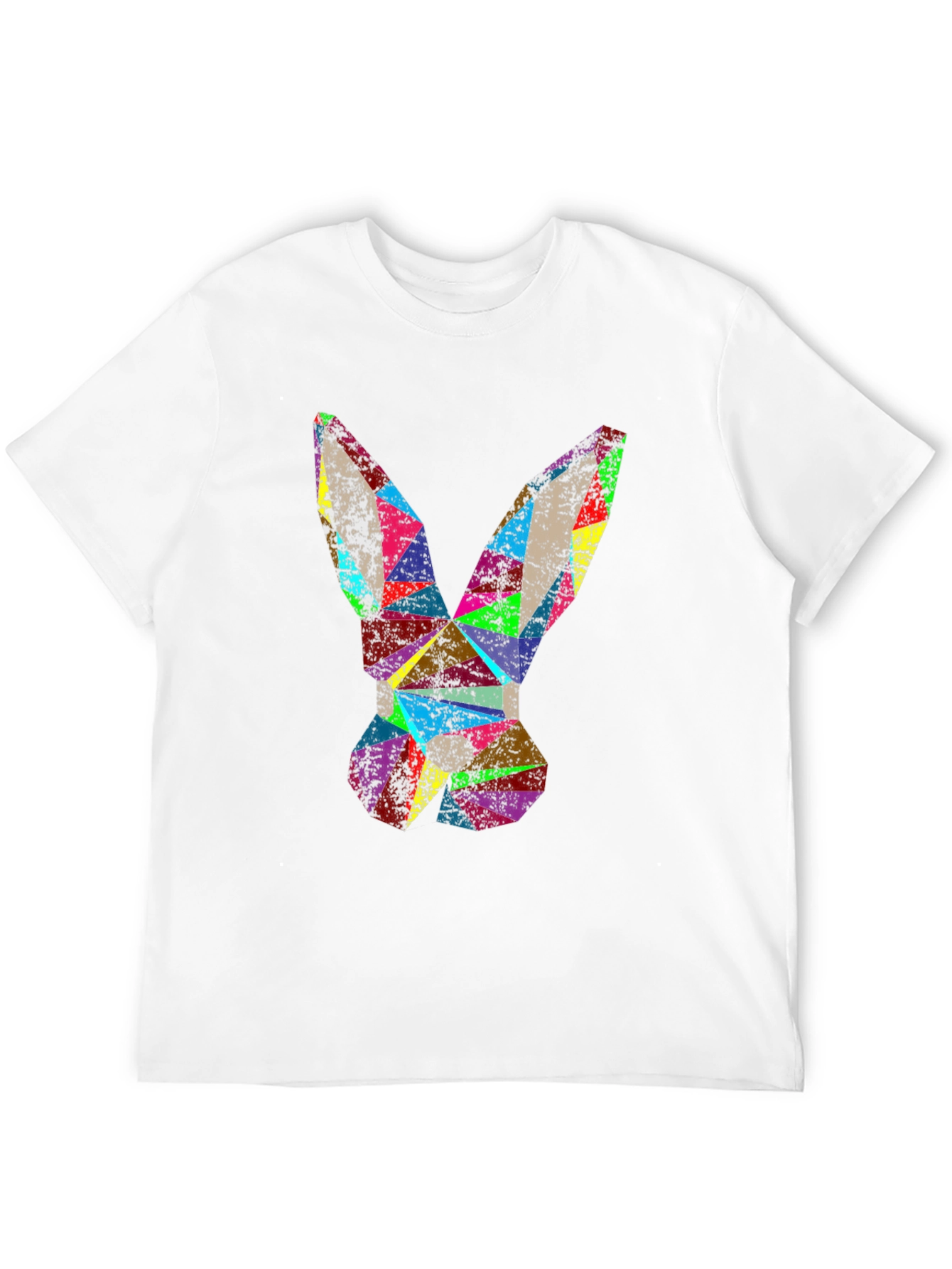 Geometric Rabbit Tee - Abstract Art T-Shirt