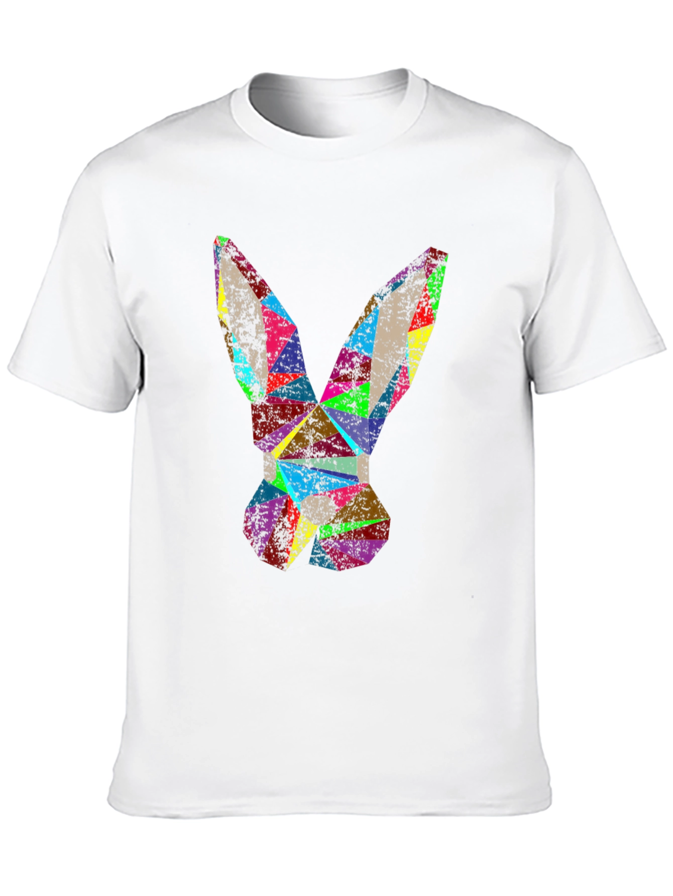 Geometric Rabbit Tee - Abstract Art T-Shirt