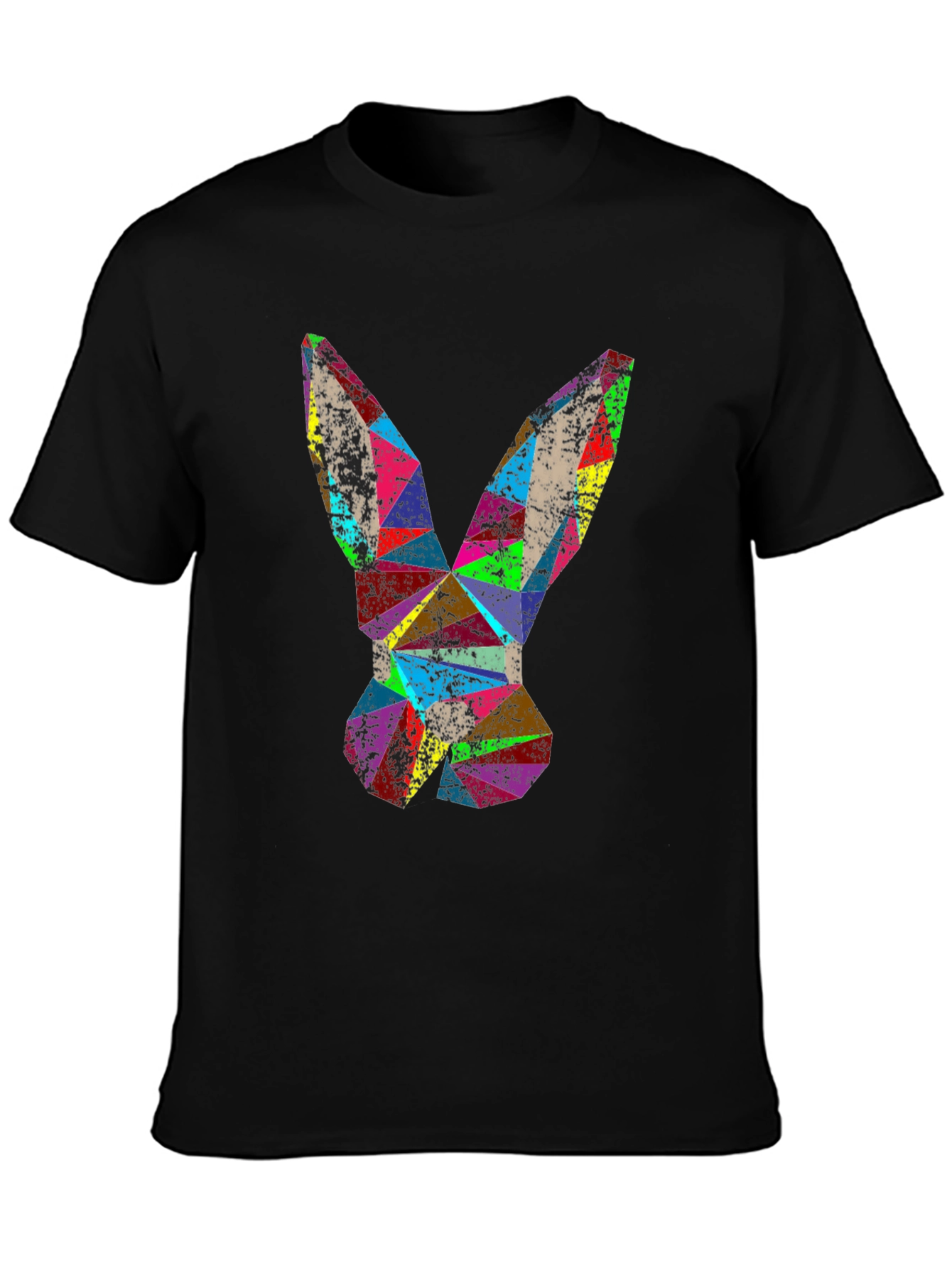 Geometric Rabbit Tee - Abstract Art T-Shirt