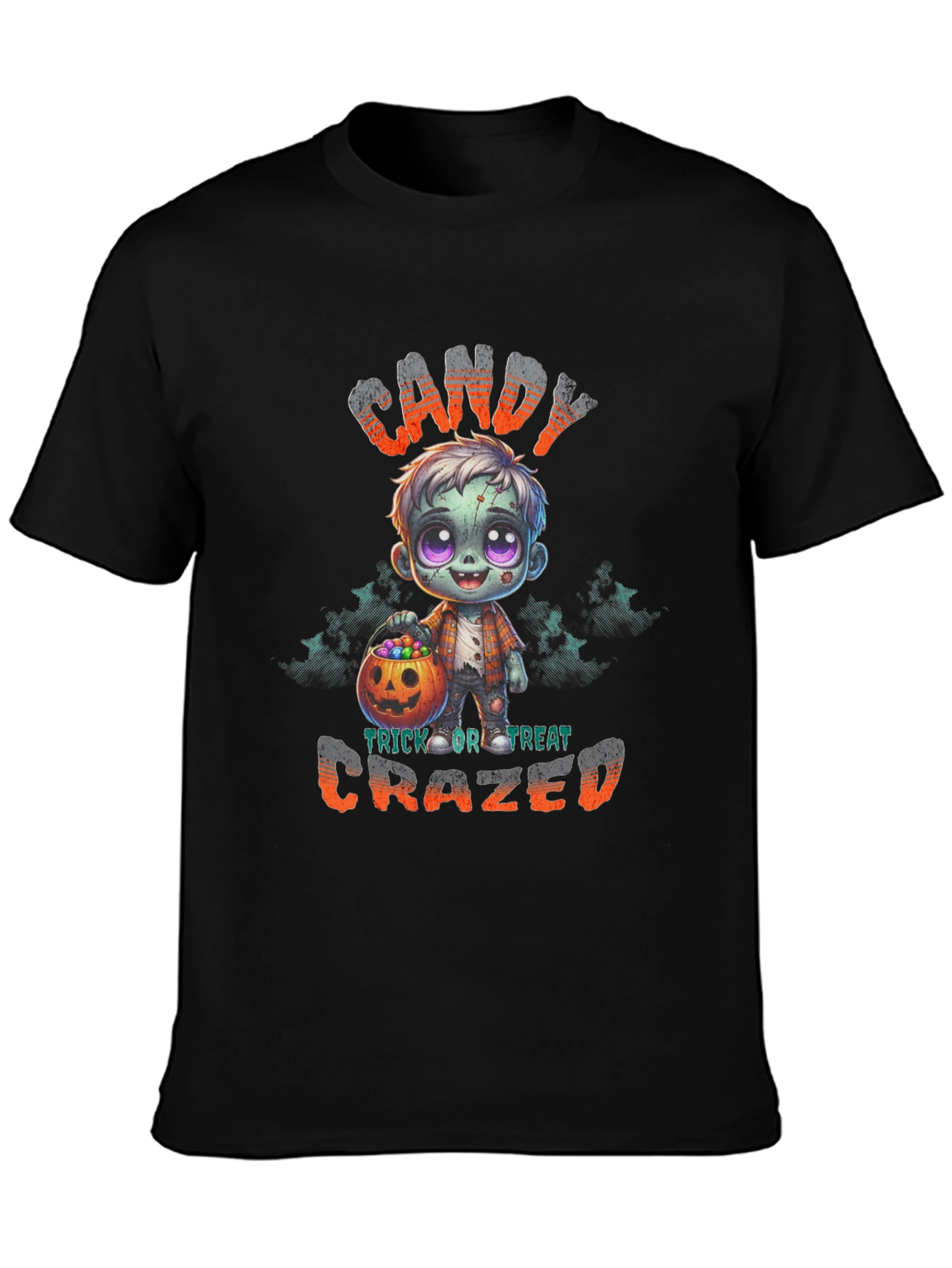 Halloween Candy Crazed Zombie T-Shirt