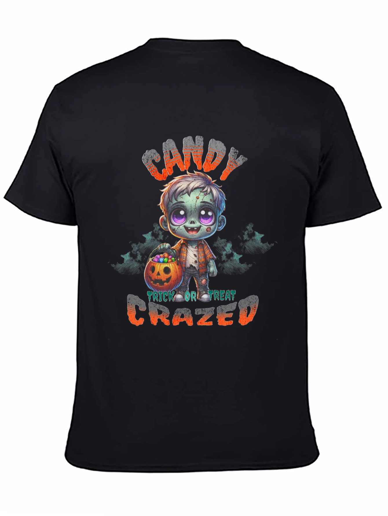 Halloween Candy Crazed Zombie T-Shirt