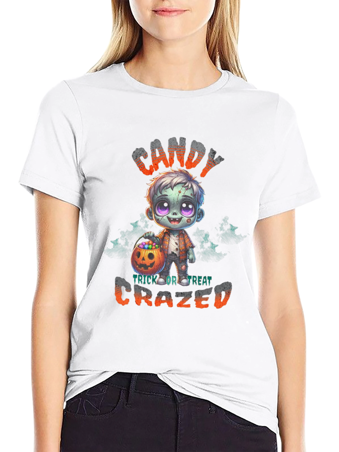 Halloween Candy Crazed Zombie T-Shirt