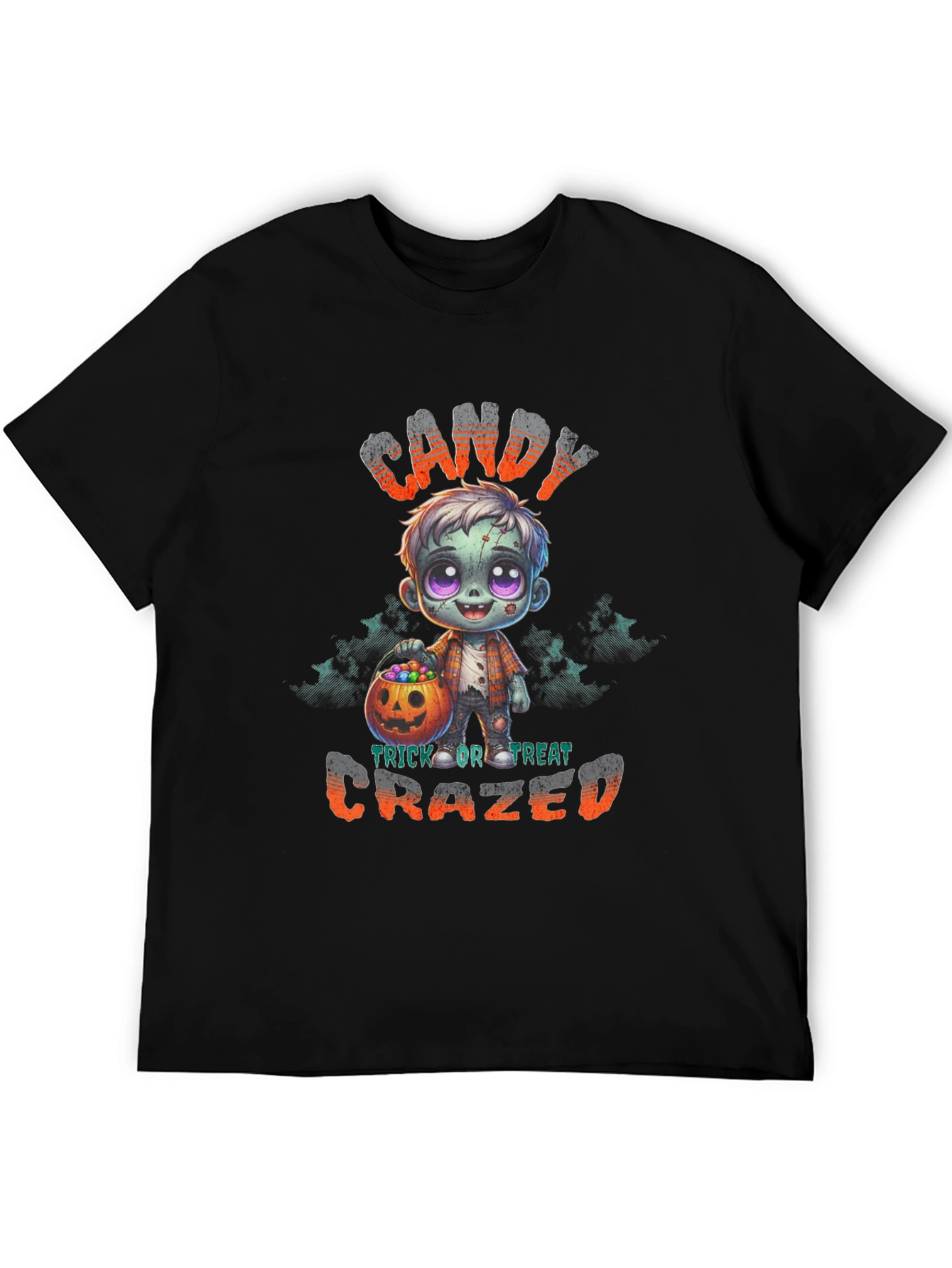 Halloween Candy Crazed Zombie T-Shirt