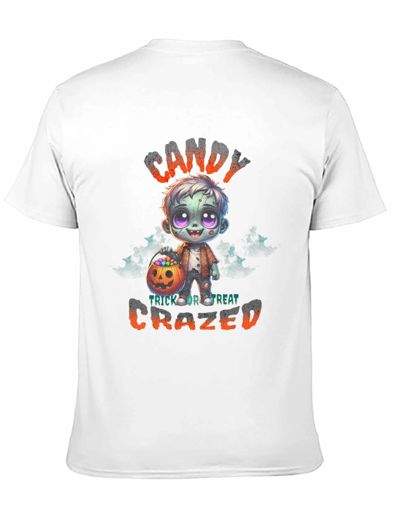 Halloween Candy Crazed Zombie T-Shirt
